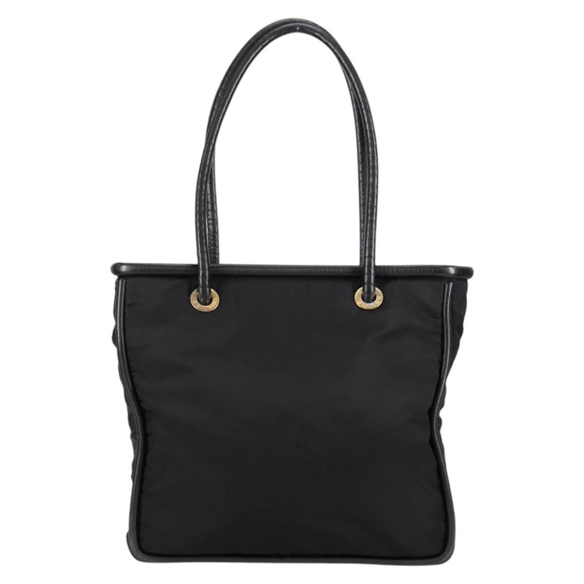 Celine CELINE Tote Bag Nylon Black Gold Size ONE SIZE - 3 Thumbnail