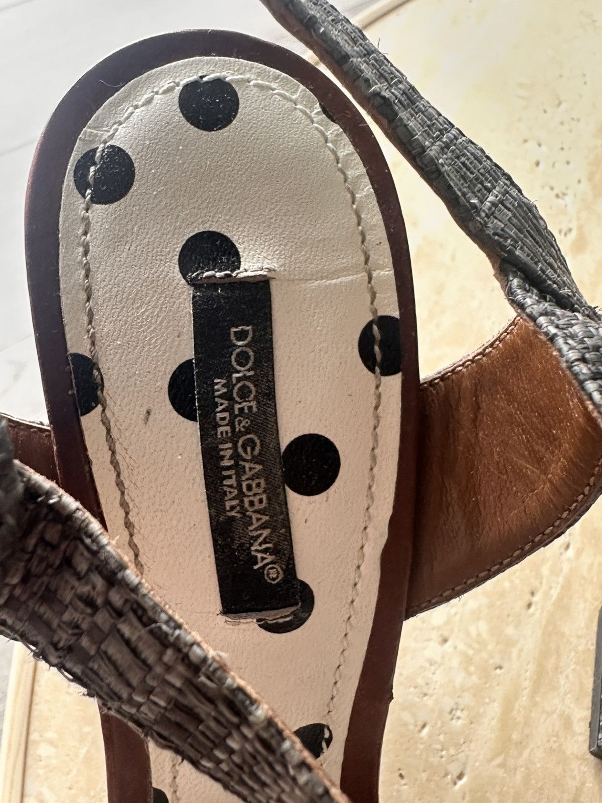 Dolce & Gabbana Dolce & Gabbana mary jane cloth heels Size US 8 / IT 38 - 4 Thumbnail