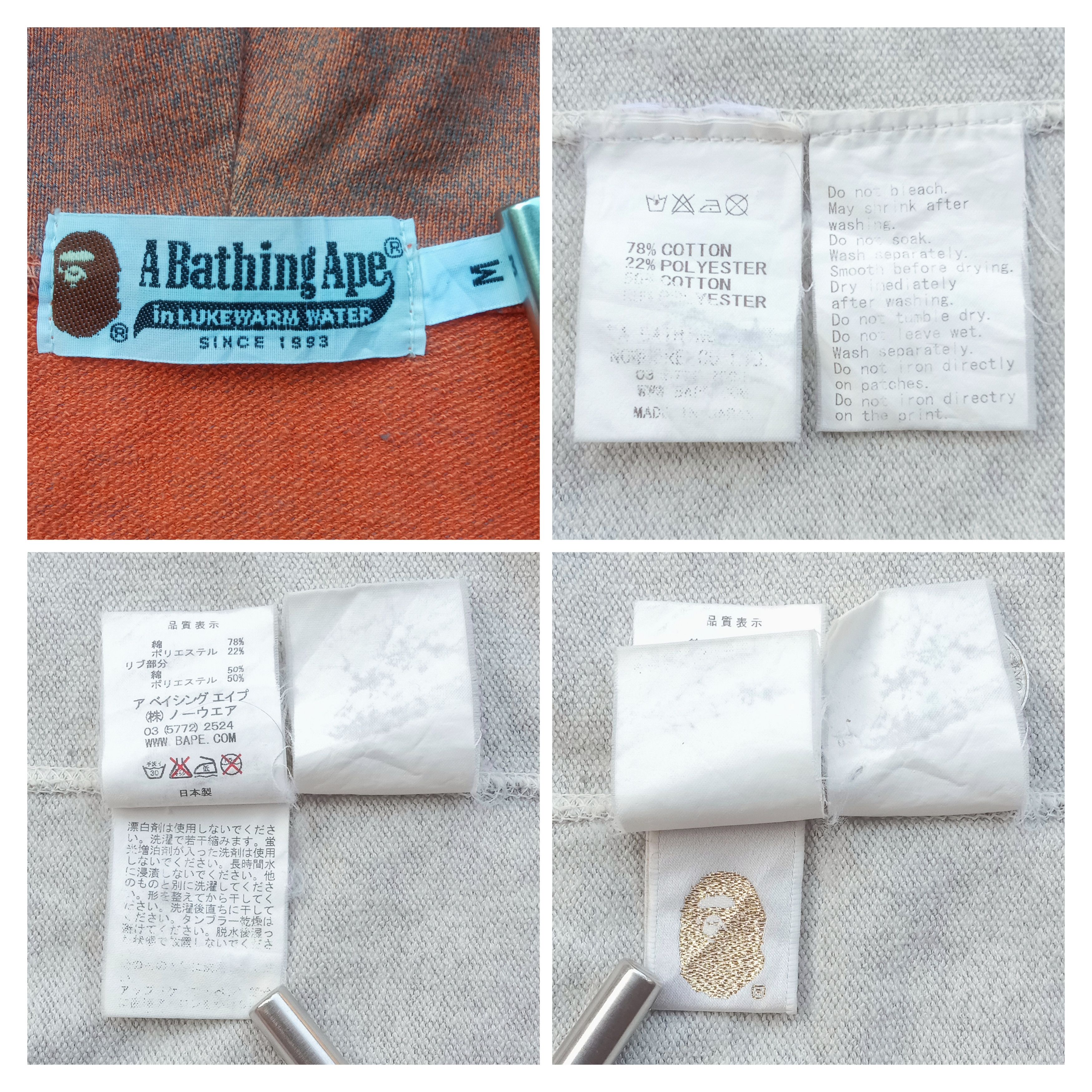 Bape Native Gradient Full Zip Hoodie (2010) Size US M / EU 48-50 / 2 - 6 Thumbnail