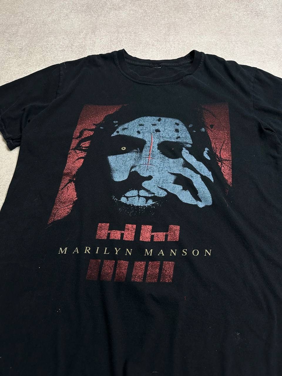 Marilyn Manson Vintage Marilyn Manson Rebel Rock Band T-shirt M Size US M / EU 48-50 / 2 - 2 Thumbnail