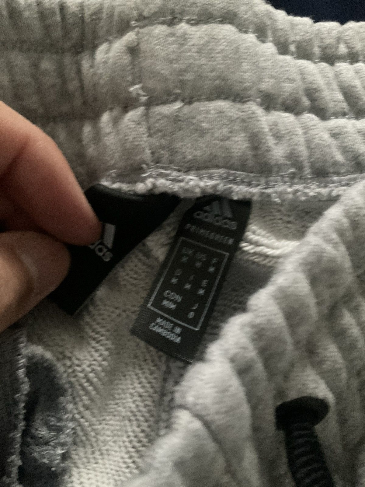 Adidas Adidas primegreen grey fleece sweatpants Size US 32 / EU 48 - 11 Thumbnail