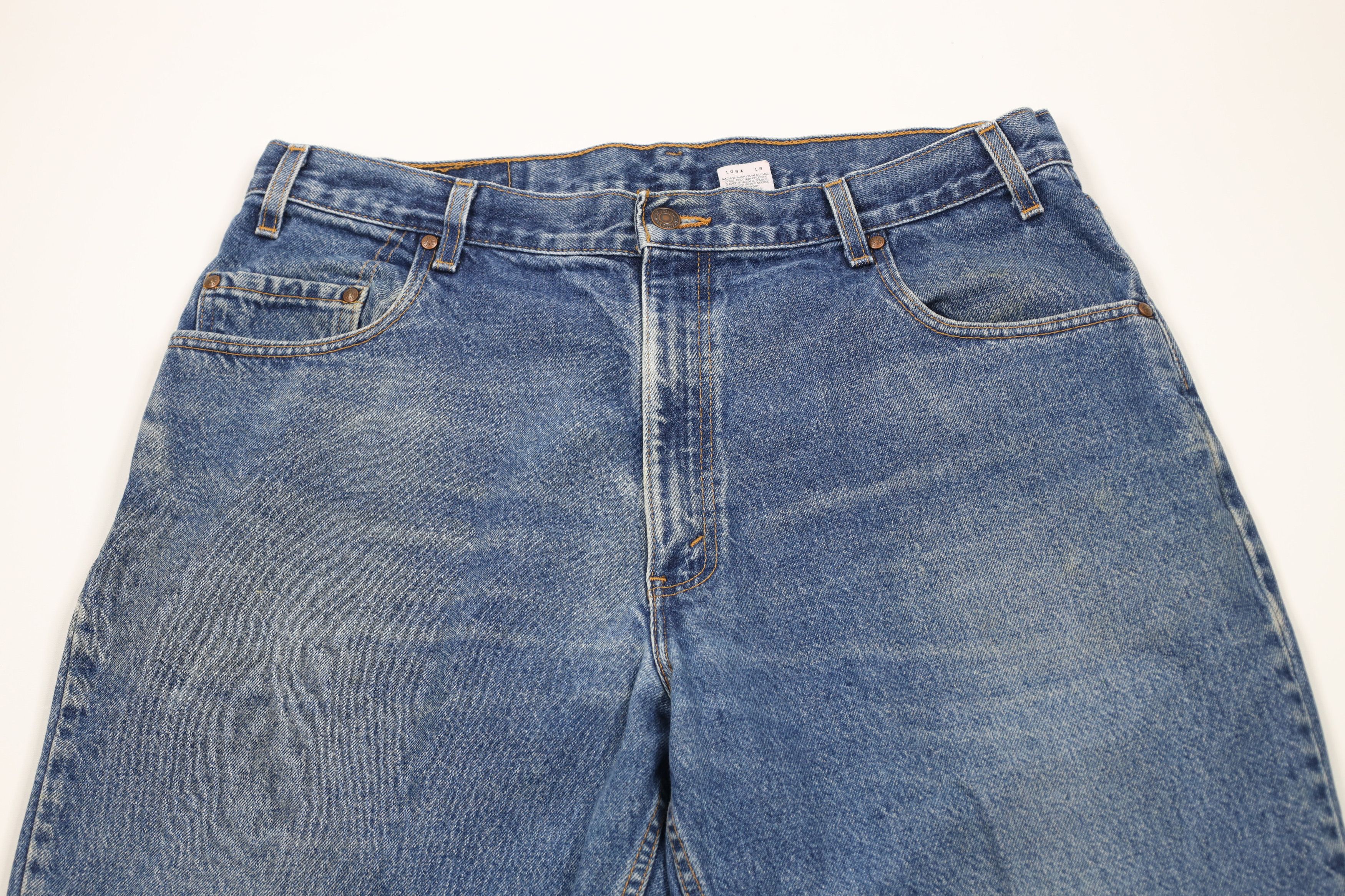 Levi's × Vintage Vintage Y2K 2001 Levis 545 Loose Fit Denim Jeans Blue USA Size US 36 / EU 52 - 2 Thumbnail