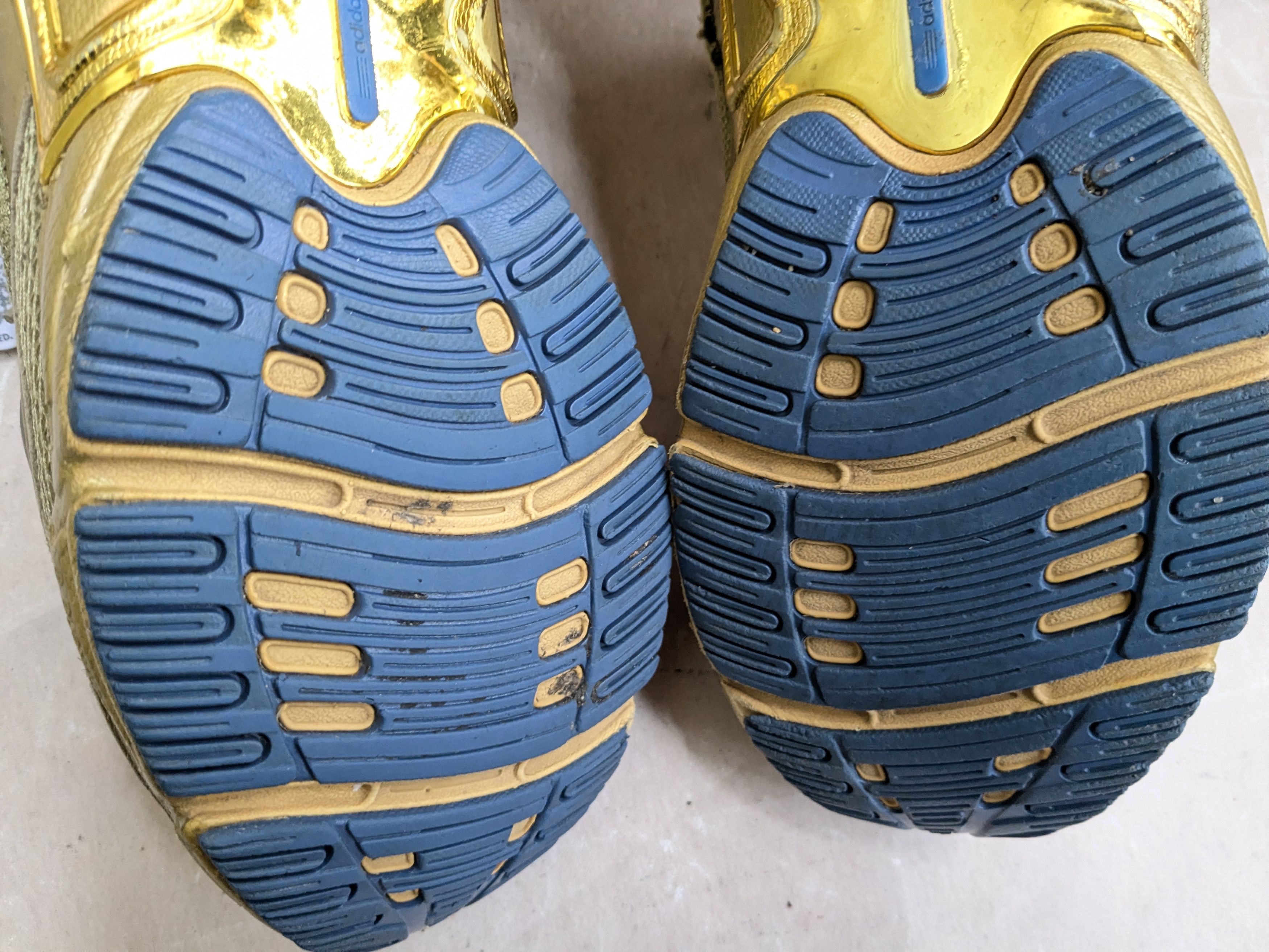 Adidas × Raf Simons Adidas Raf Simons Ozweego 2 Gold 11 Sneakers Size US 11 / EU 44 - 17 Thumbnail