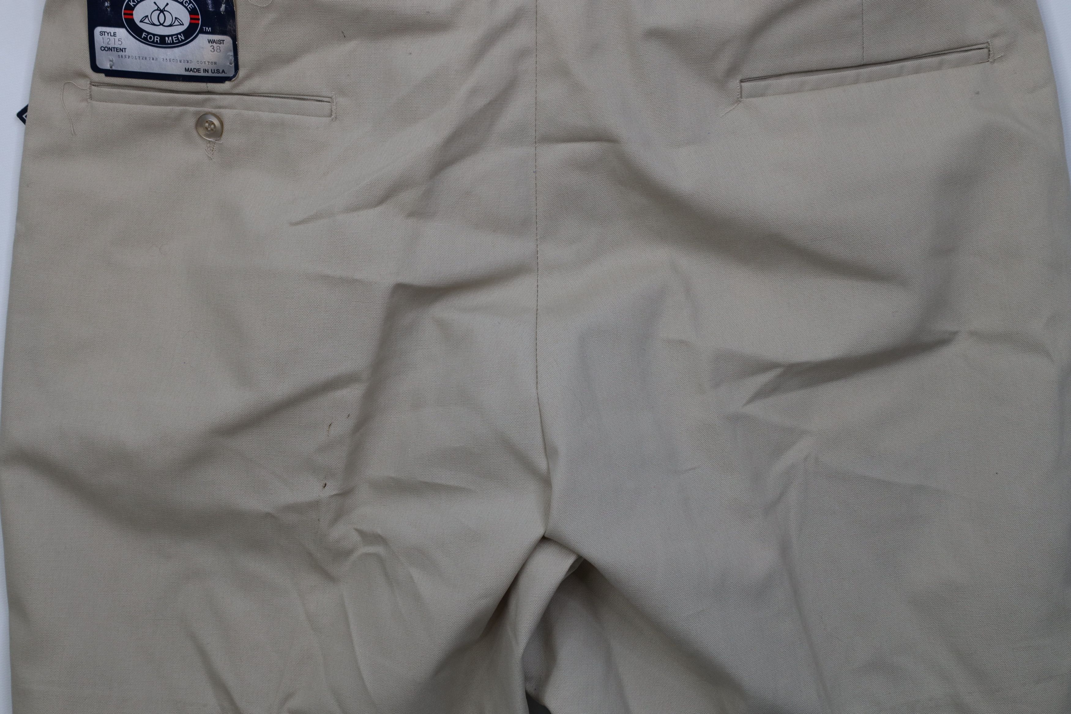 Vintage Deadstock Vintage 70s Streetwear Above Knee Chino Shorts USA Size US 38 / EU 54 - 11 Thumbnail