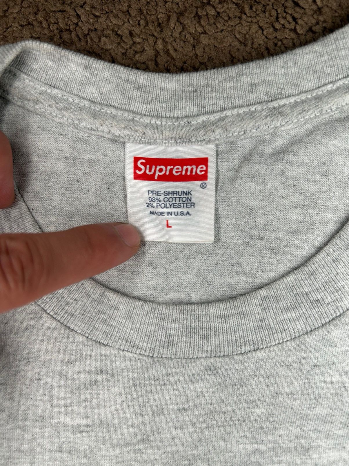 Supreme SUPREME WORSHIP TEE Size US L / EU 52-54 / 3 - 3 Thumbnail