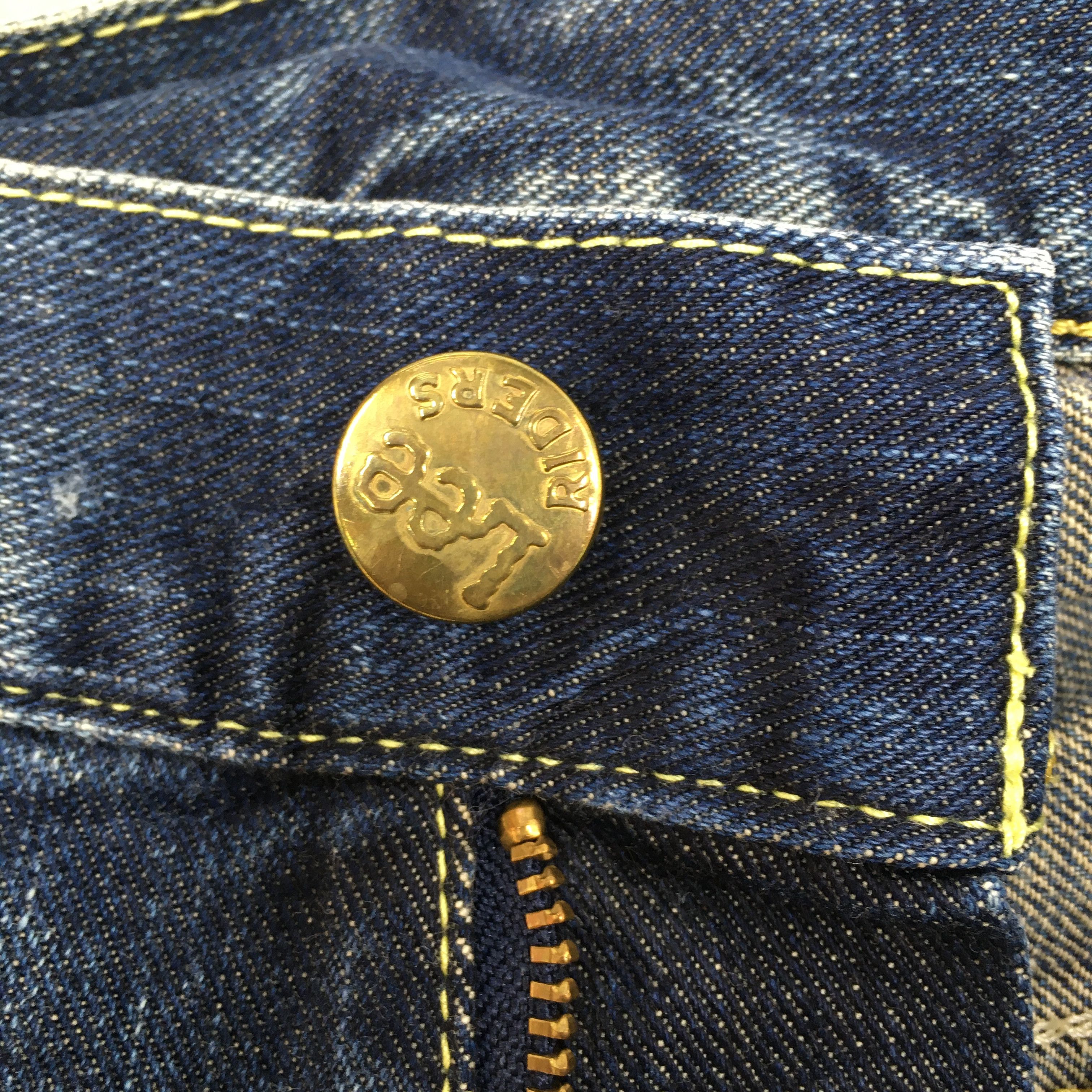 Lee Size 34x33 Vintage 90s Lee Riders Blue Stonewash Jeans S190 Size US 34 / EU 50 - 7 Thumbnail