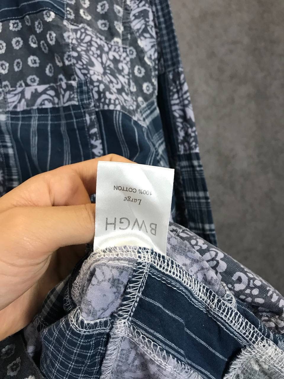 Brooklyn We Go Hard BWGH Brooklyn We Go Hard patch work designer shirt Size US L / EU 52-54 / 3 - 5 Thumbnail