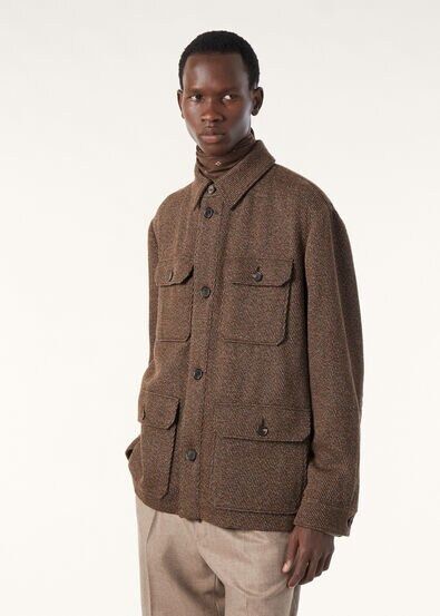 Loro Piana os11x0226 FAR0452 Andover Jacket in Wheat Bread Size US S / EU 44-46 / 1 - 6 Thumbnail