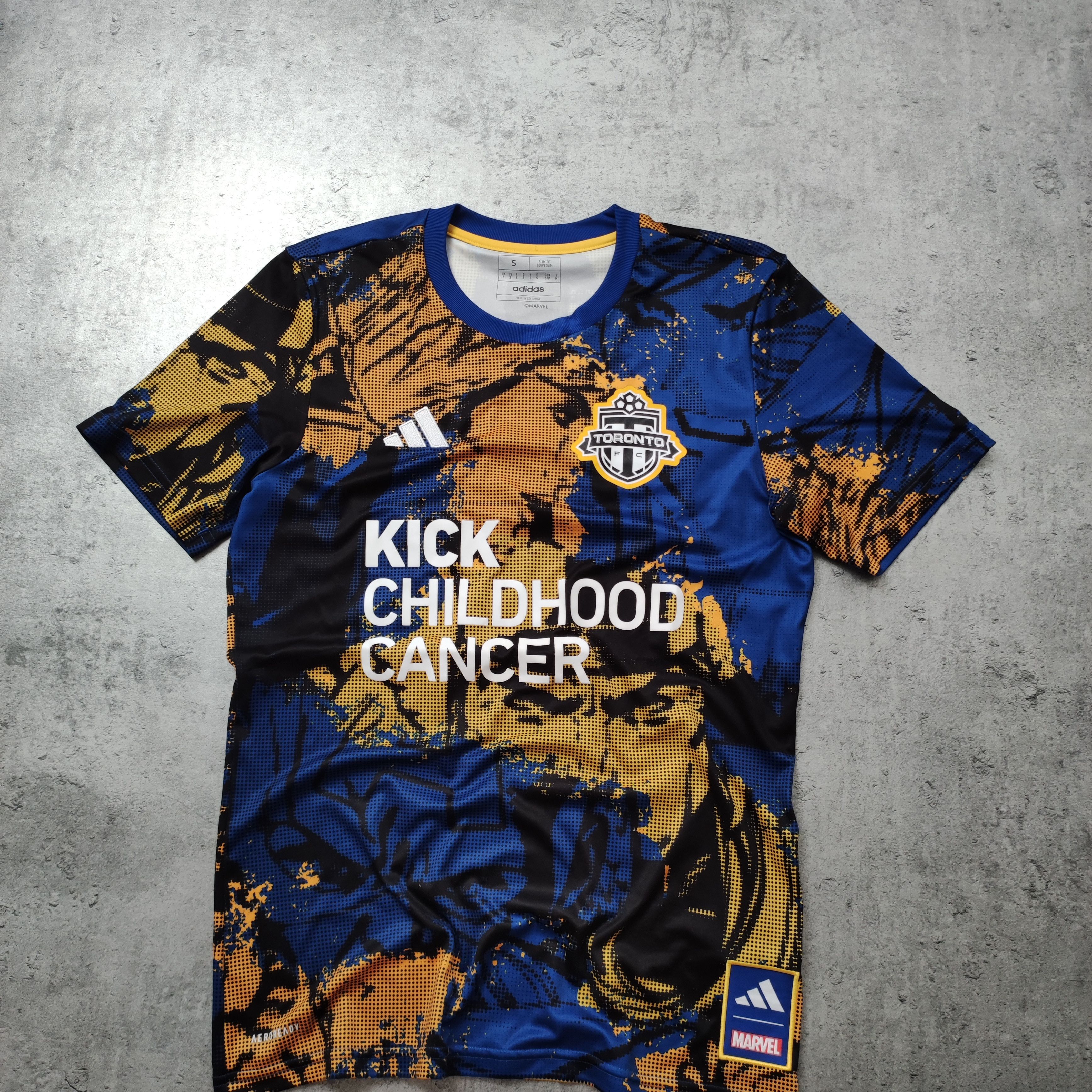 Adidas × Marvel Comics RARE Football Adidas x Toronto FC x Marvel Limited Jersey Size US S / EU 44-46 / 1 - 2 Thumbnail