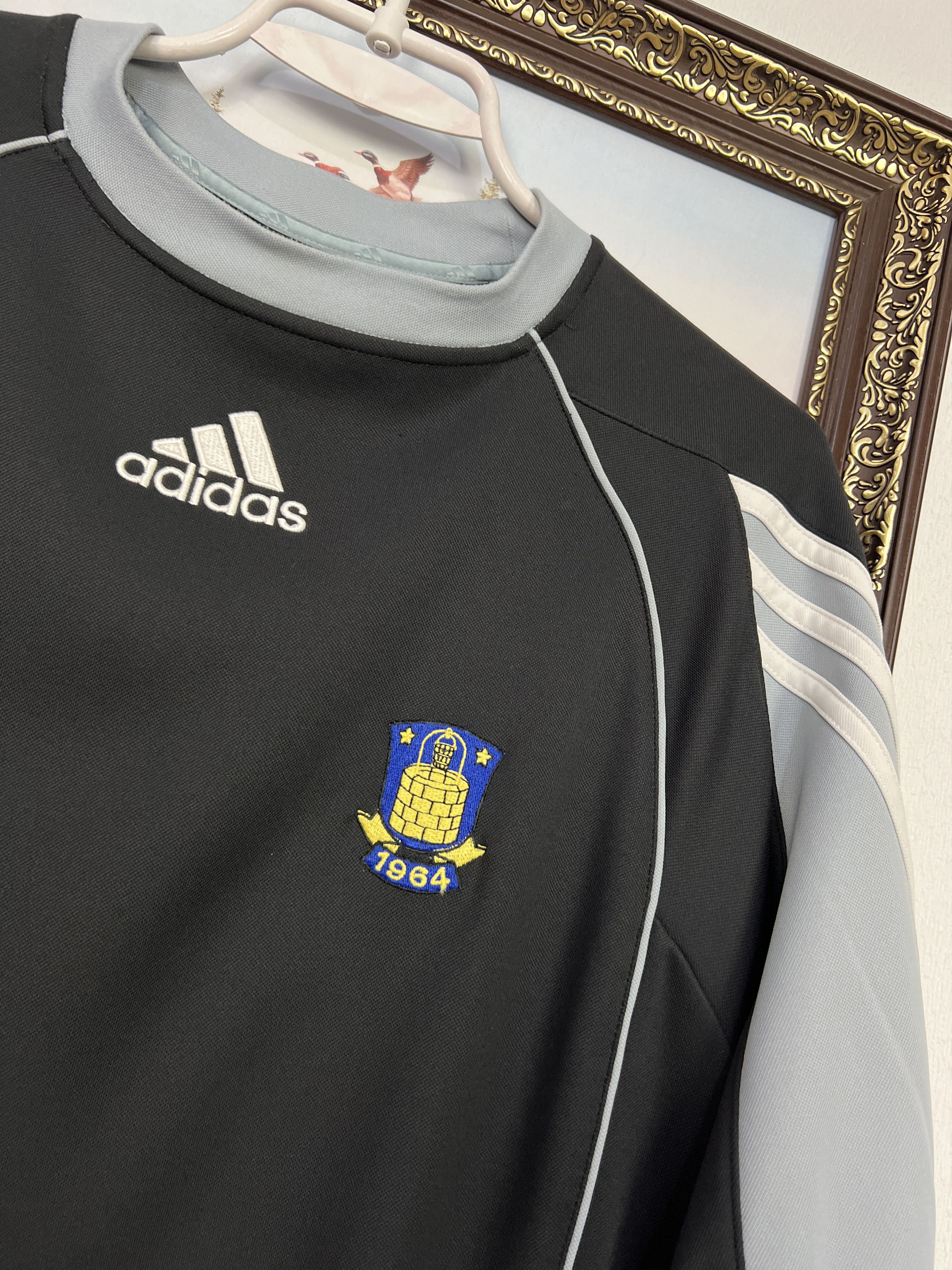 Adidas Vintage Adidas Brondby Football Train Sweatshirt Soccer Size US M / EU 48-50 / 2 - 3 Thumbnail