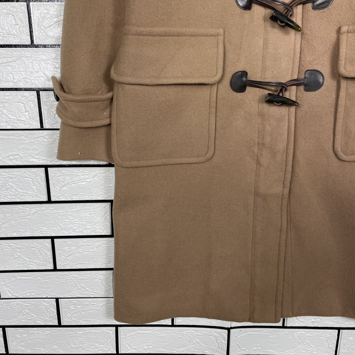 Japanese Brand Crestbridge Blue Label Brown Duffle Coat Size S / US 4 / IT 40 - 4 Thumbnail