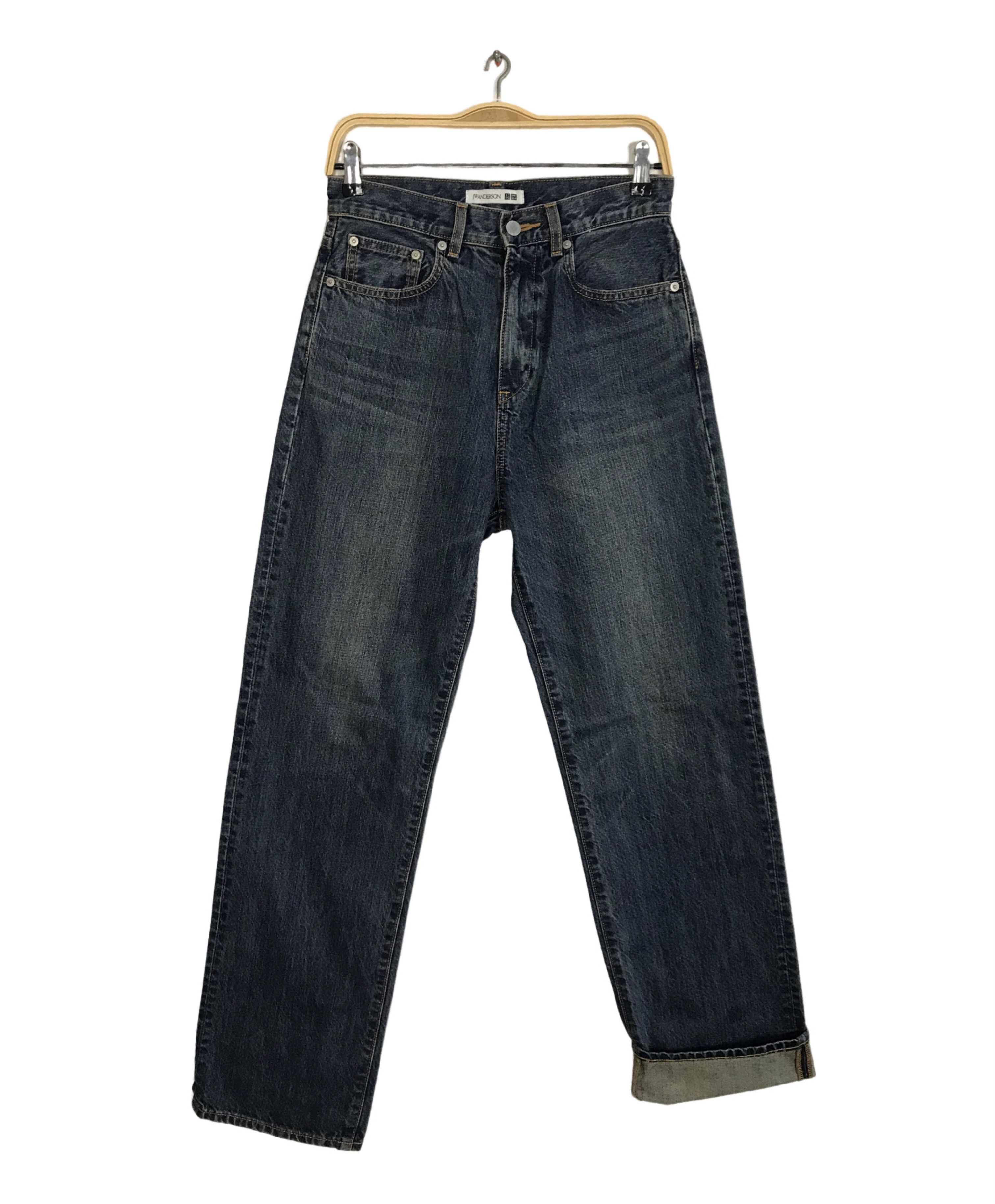JW Anderson x Uniqlo Indigo Denim Pant Zipper Straight Cut