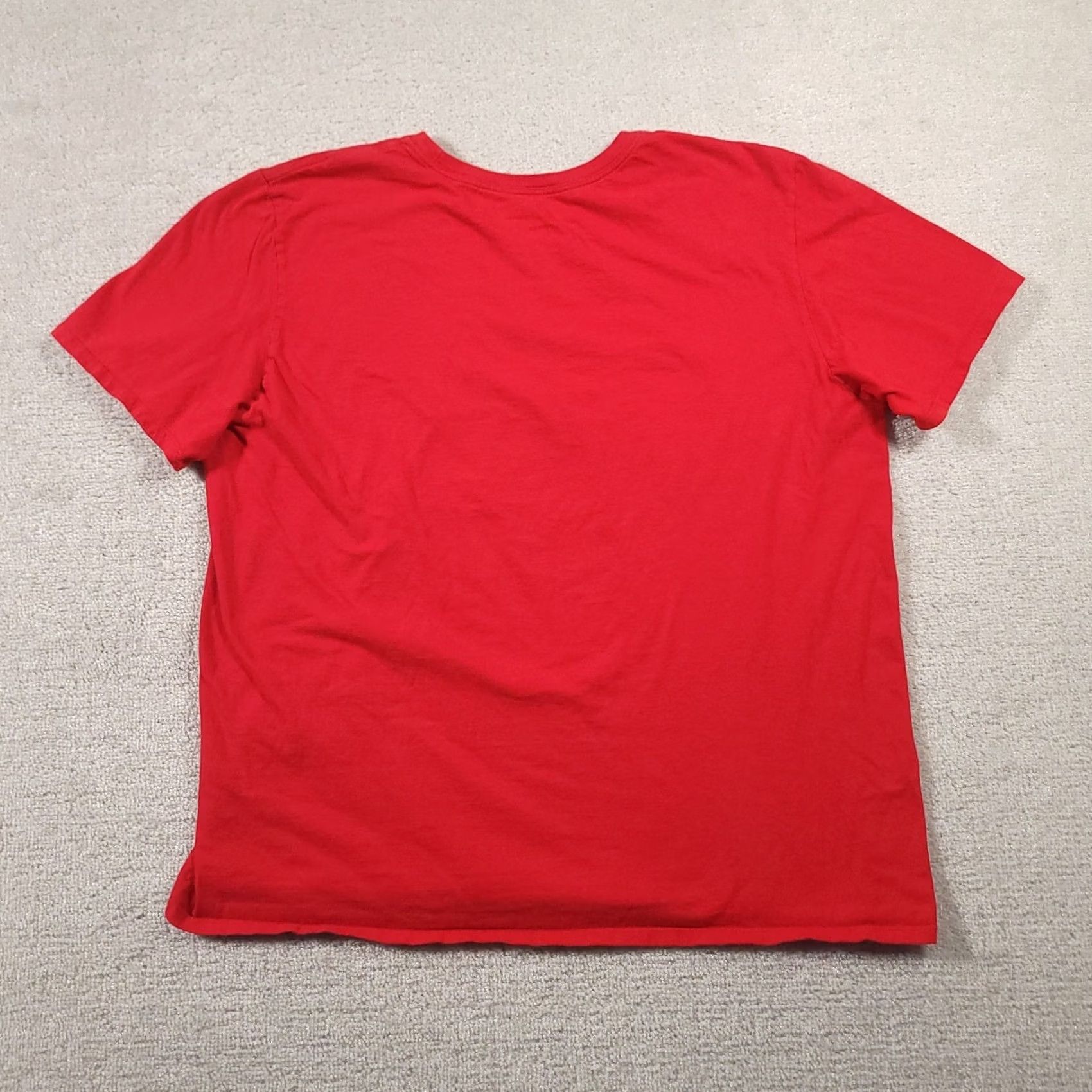 Nike Nike Tee Shirt Mens 2XL Red Athletic Cut Short Sleeve Size US XXL / EU 58 / 5 - 7 Thumbnail