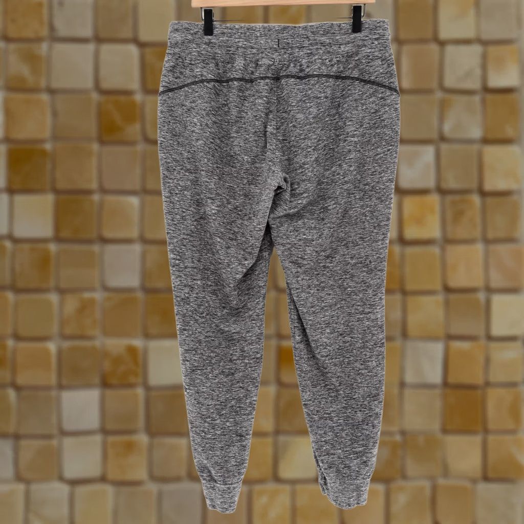 Lululemon Lululemon Women's Ready To Rulu Fleece Jogger Heathered Gray Black Gym Sz 12 Size 34" / US 12 / IT 48 - 1 Thumbnail
