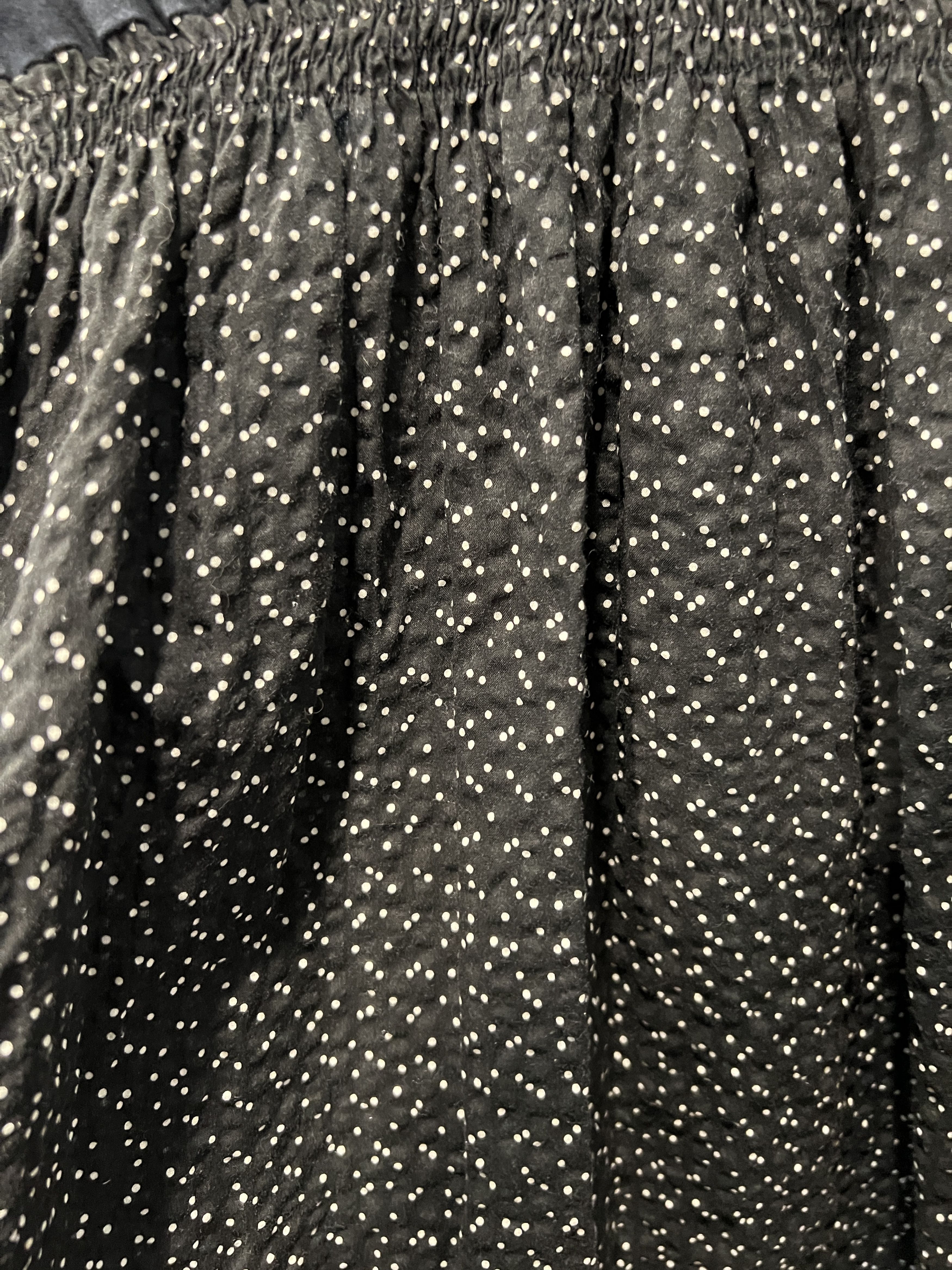 Y's Y's for living Yohji Yamamoto Dot Blouse GTMP386 Size XL / US 12-14 / IT 48-50 - 3 Thumbnail