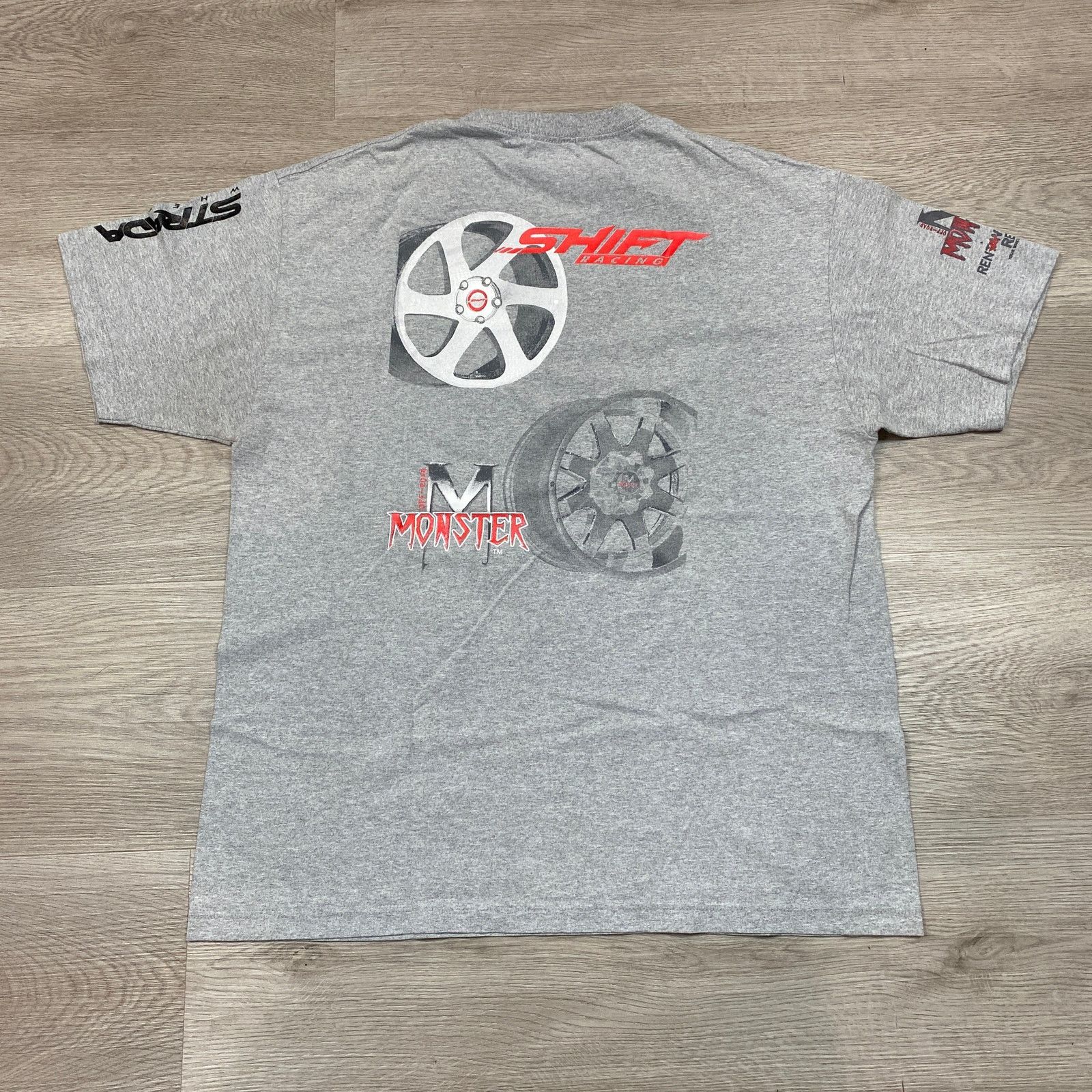 Vintage Vintage Strada Monster Off Road Racing T Shirt y2k Men's XL Size US XL / EU 56 / 4 - 4 Thumbnail