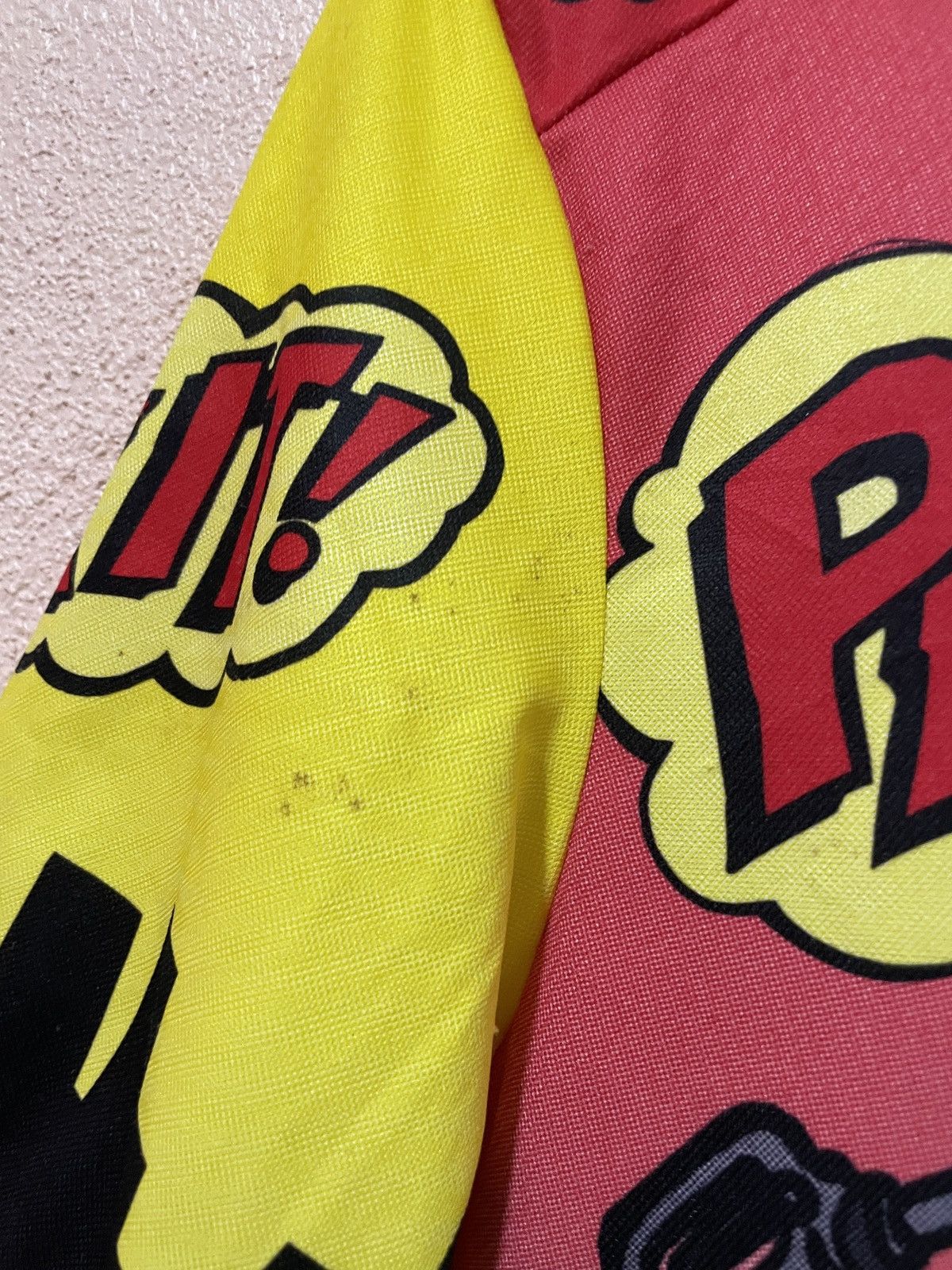 PEARL iZUMi Vintage Pearl Izumi Cycling Jersey Pop-Art Godzilla Slim-fit Size US M / EU 48-50 / 2 - 6 Thumbnail