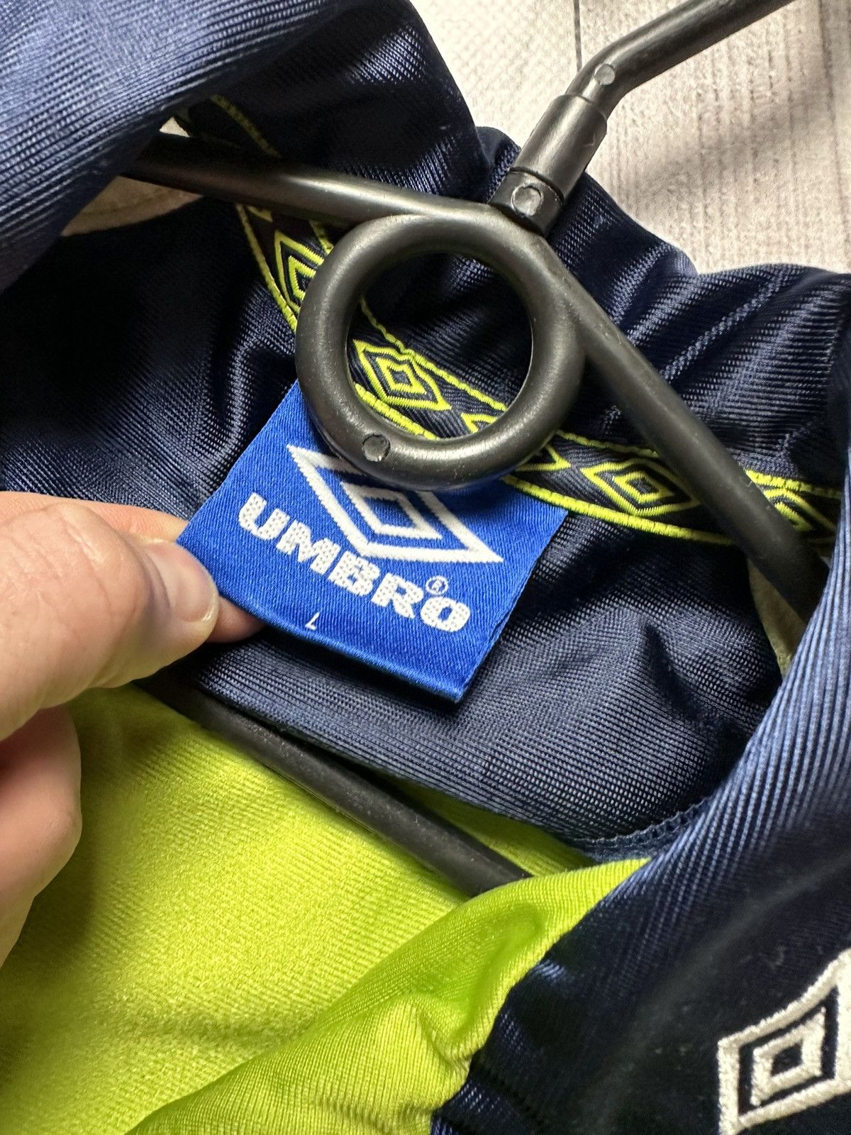 Umbro × Vintage Vintage Umbro pro training green track jacket size L Size US L / EU 52-54 / 3 - 7 Thumbnail