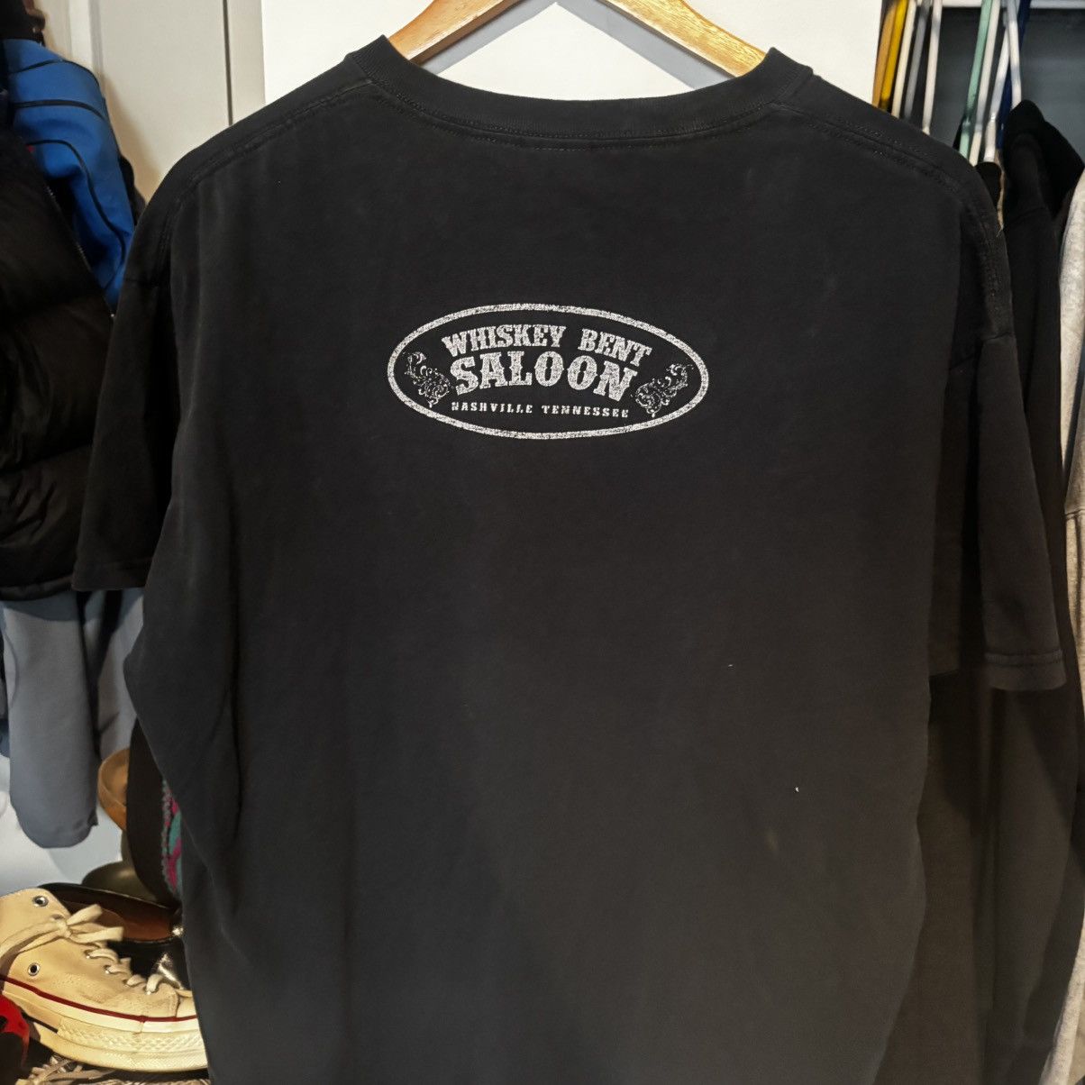 Vintage Vintage Popcorn Sutton Black Faded Graphic Shirt L Size US L / EU 52-54 / 3 - 3 Thumbnail