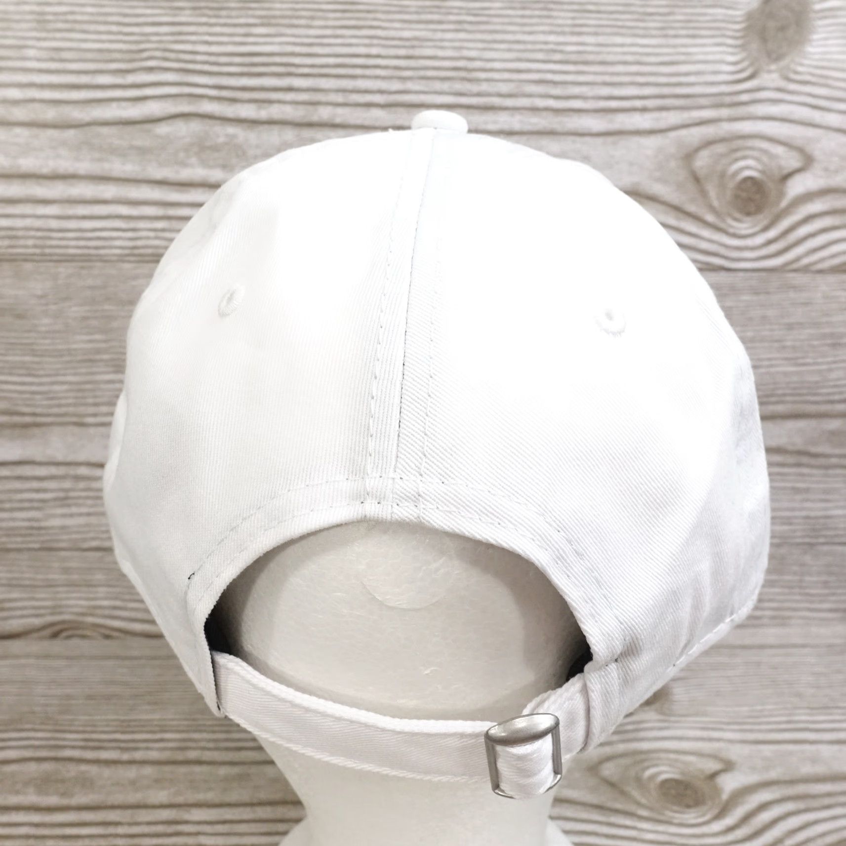 New Era VINTAGE New Era Baseball Cap - Unisex Adjustable White Strapback Cap 90s Style Size ONE SIZE - 6 Thumbnail