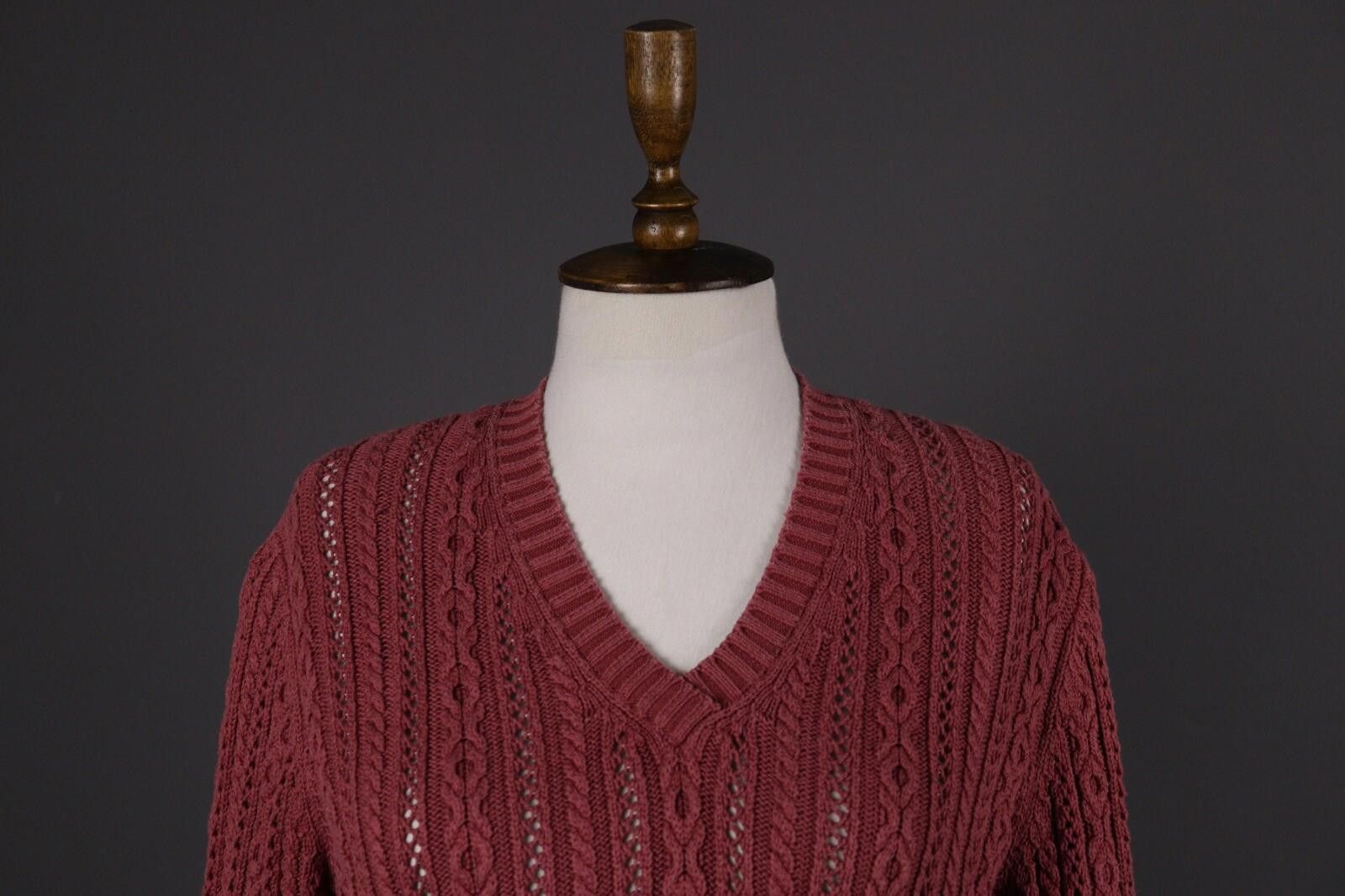 Lauren Ralph Lauren Lauren Ralph Lauren Cotton Cable Knit Sweater Size M Size M / US 6-8 / IT 42-44 - 2 Thumbnail