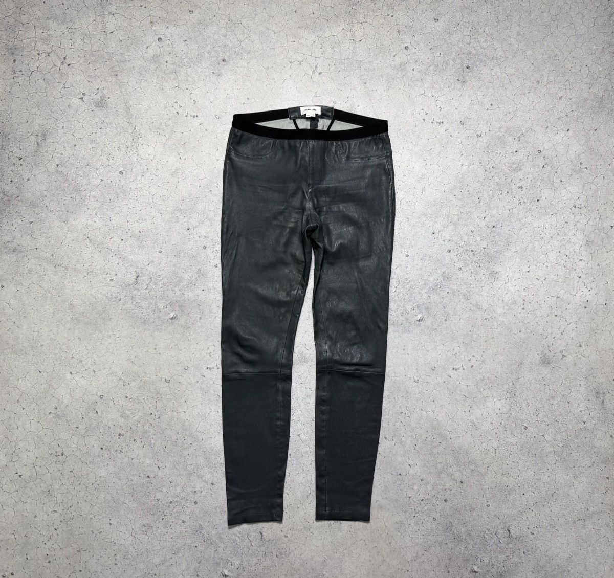 Helmut Lang Helmut Lang Leather Luxury Pants Skinny Archive Size 28" / US 6 / IT 42 - 1 Thumbnail