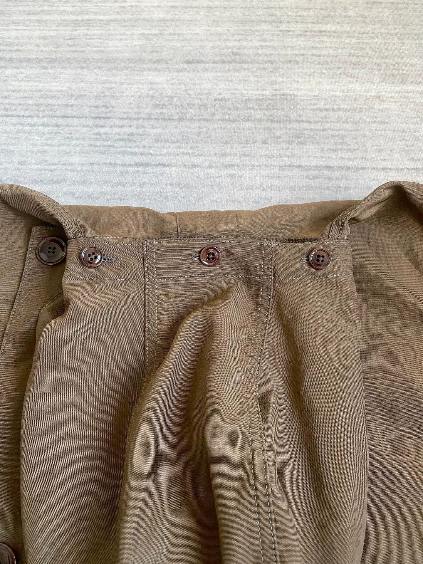 Lemaire Lemaire Kobich Brown Belted Military Trench Coat XL Size US XL / EU 56 / 4 - 5 Thumbnail