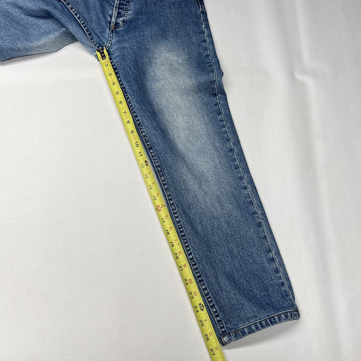 A.P.C. APC Petite New Standard Jeans Blue Denim Washed Faded Unisex Size US 32 / EU 48 - 17 Thumbnail