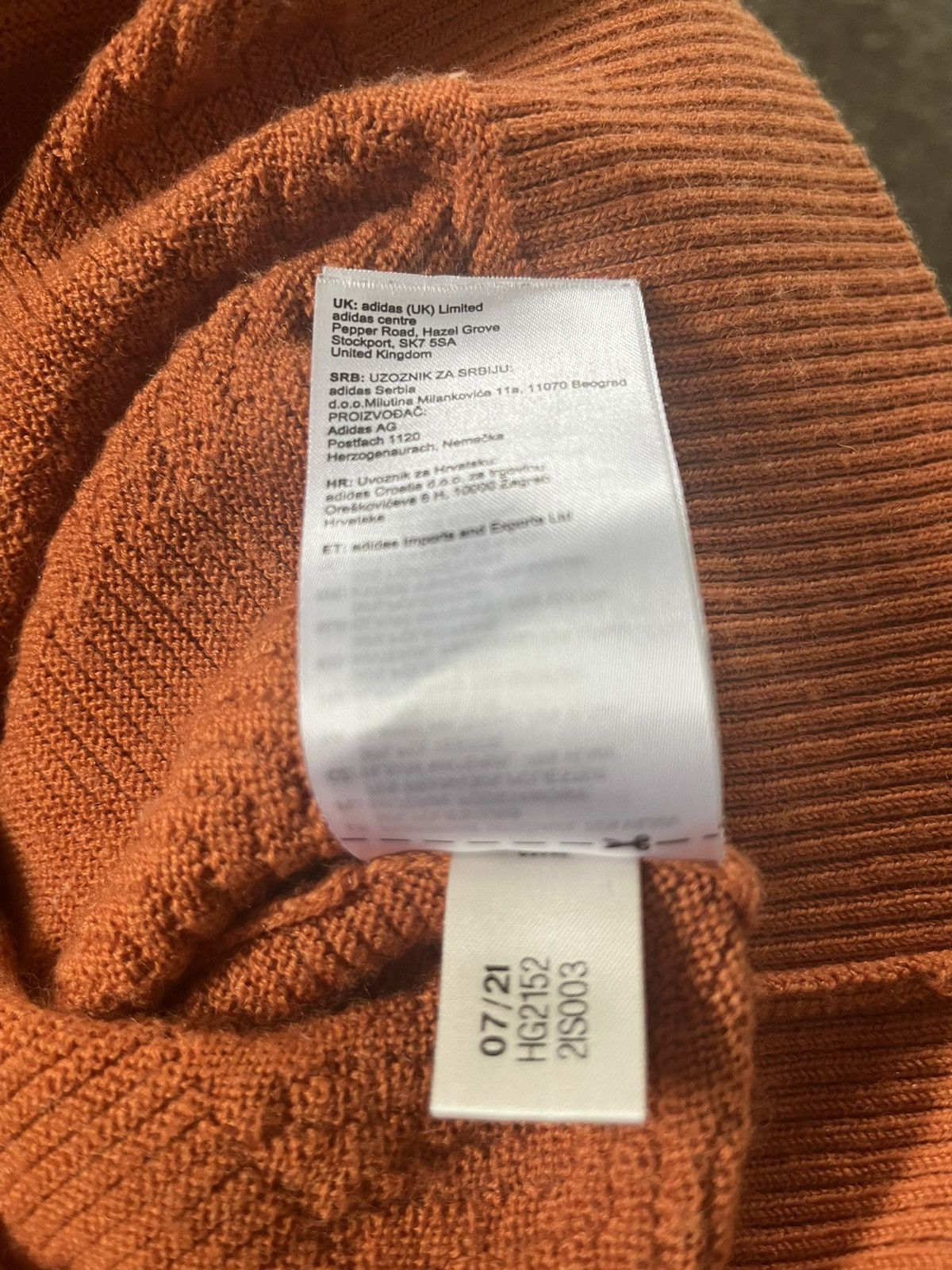 Adidas × Wales Bonner Wales Bonner Adidas Sweater Size US L / EU 52-54 / 3 - 6 Thumbnail