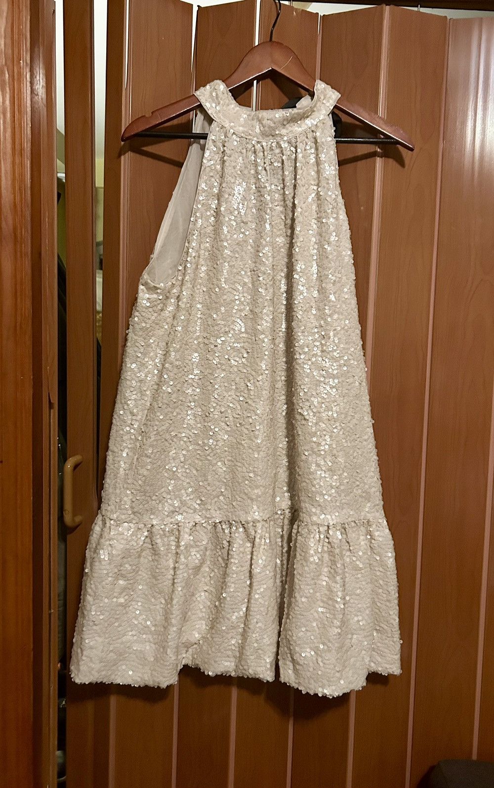 H&M H& M sold out white sequin bow back dress Size M / US 6-8 / IT 42-44 - 6 Thumbnail