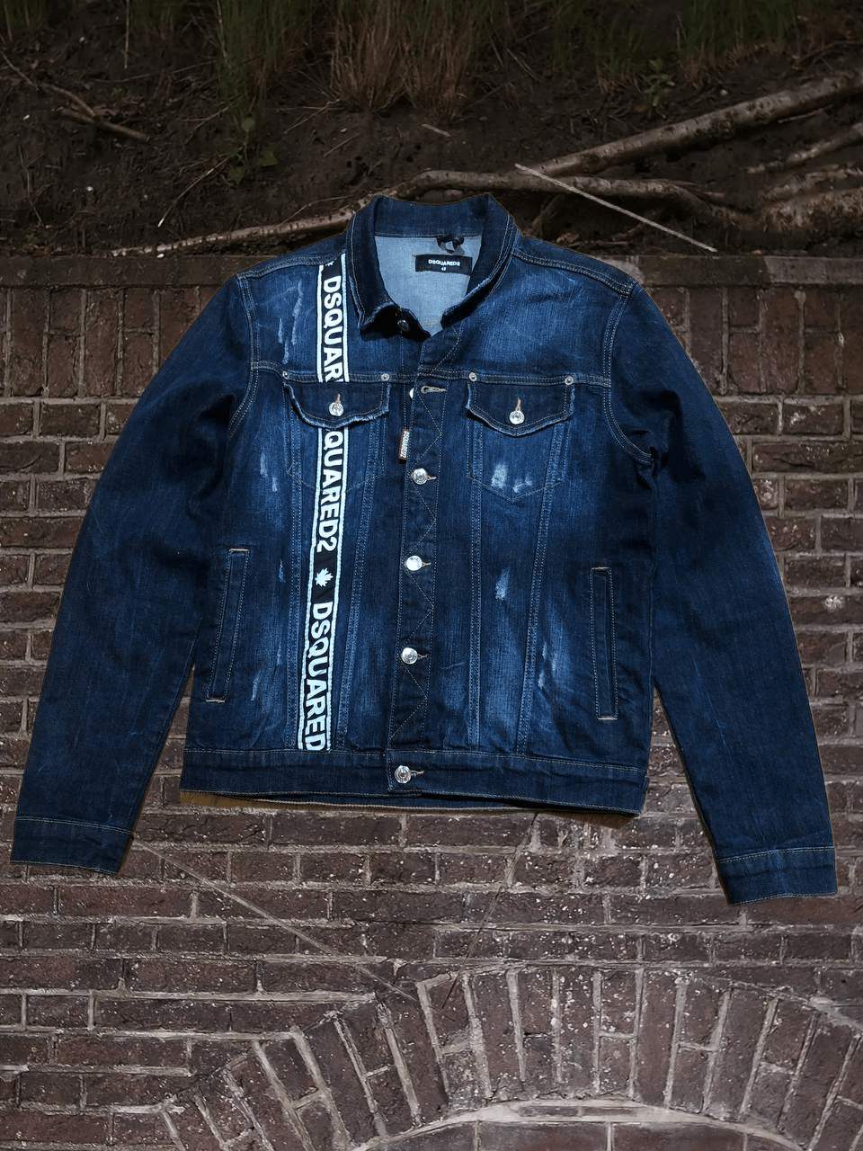Dsquared2 Dsquared2 denim DAN overshirt with logo print Size US M / EU 48-50 / 2 - 1 Thumbnail