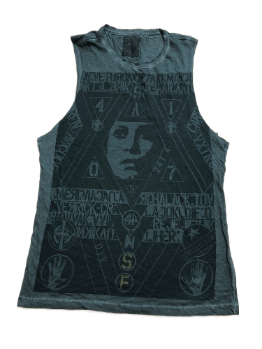 Allsaints Vintage Allsaints Big Y2K Logo Tank Top Size S Size S / US 4 / IT 40 - 1 Thumbnail