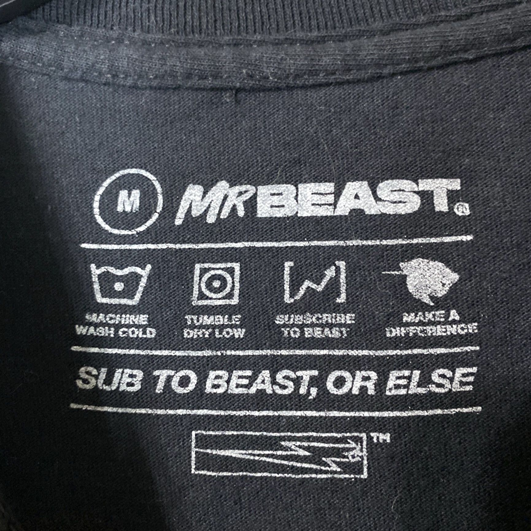 Vintage VINTAGE Mr Beast Executive Producer Black T Shirt Mens M Limited Edition YouTube Size US M / EU 48-50 / 2 - 3 Thumbnail