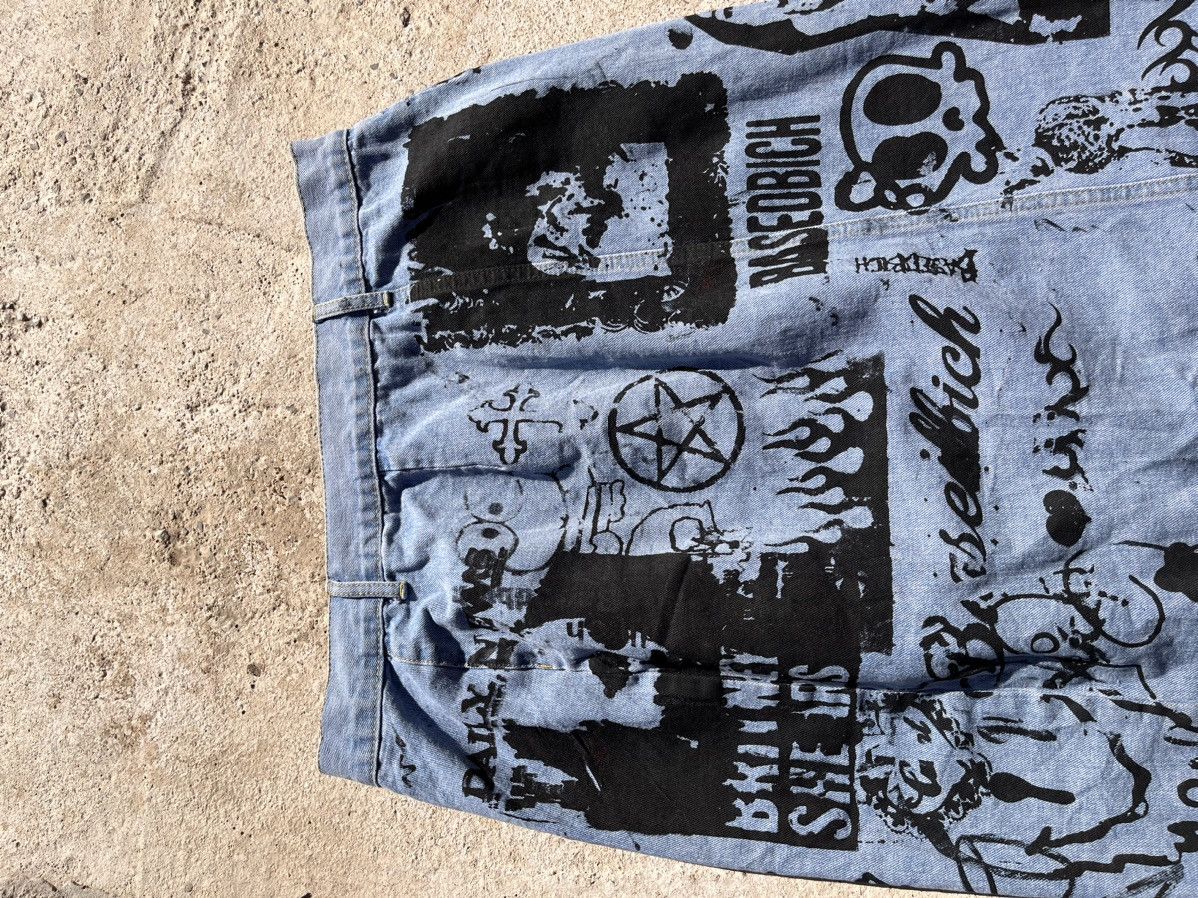 Other Basedbich denim midi skirt size 2xl Size 35" - 6 Thumbnail