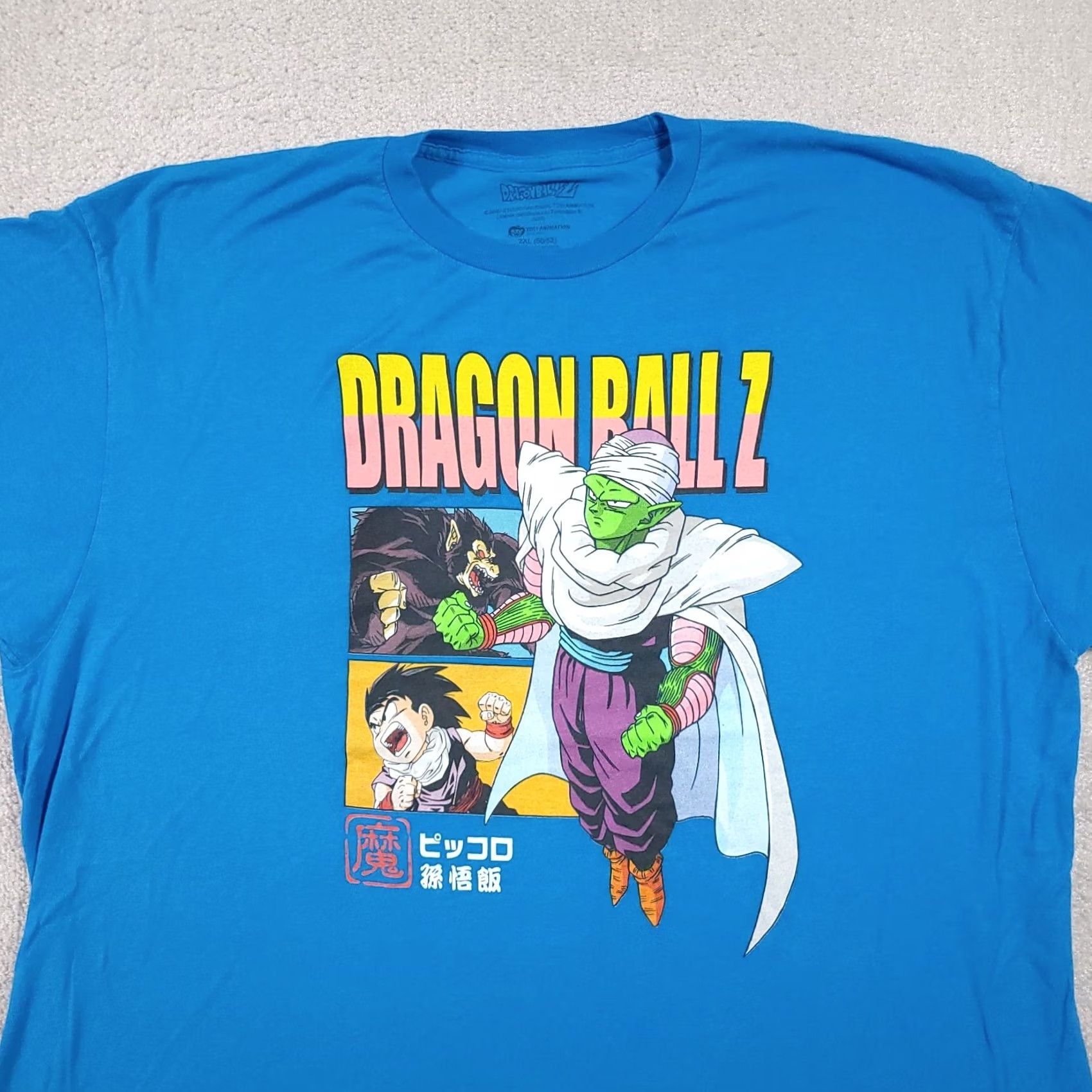 Vintage Dragonball Z Bird Studio T Shirt Mens 2XL 50/52 Blue S/S Graphic Classic Tee Size US XXL / EU 58 / 5 - 3 Thumbnail