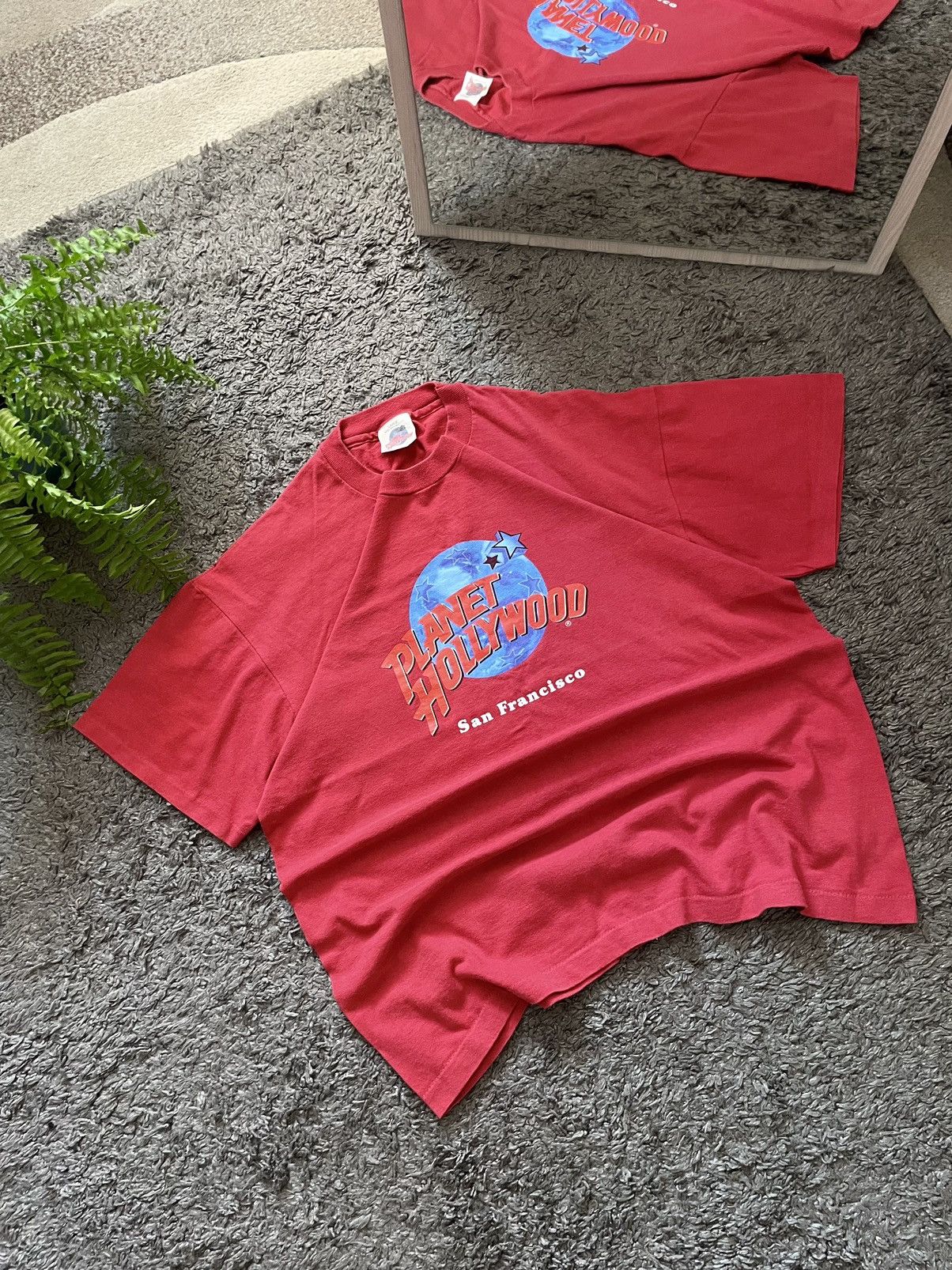 Planet Hollywood × Vintage 90s Planet Hollywood Vintage T-Shirt San Francisco Y2k Rare Size US L / EU 52-54 / 3 - 2 Thumbnail