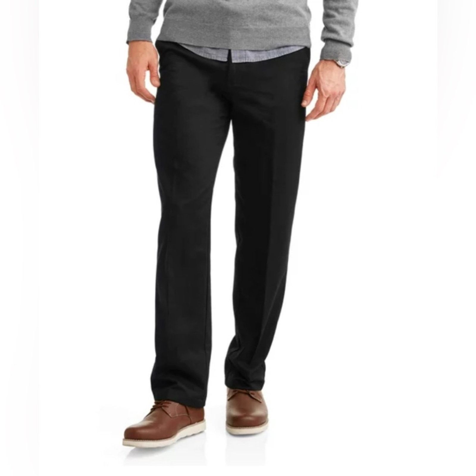 George George Flat Front Pant, 38x29 Size US 38 / EU 54 - 1 Thumbnail