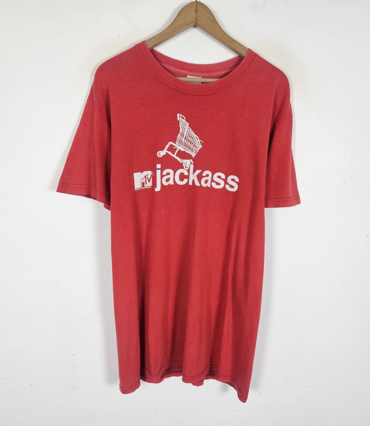 Mtv Vintage Jackass MTV show johnny knoxville tee shirt Size US M / EU 48-50 / 2 - 2 Thumbnail