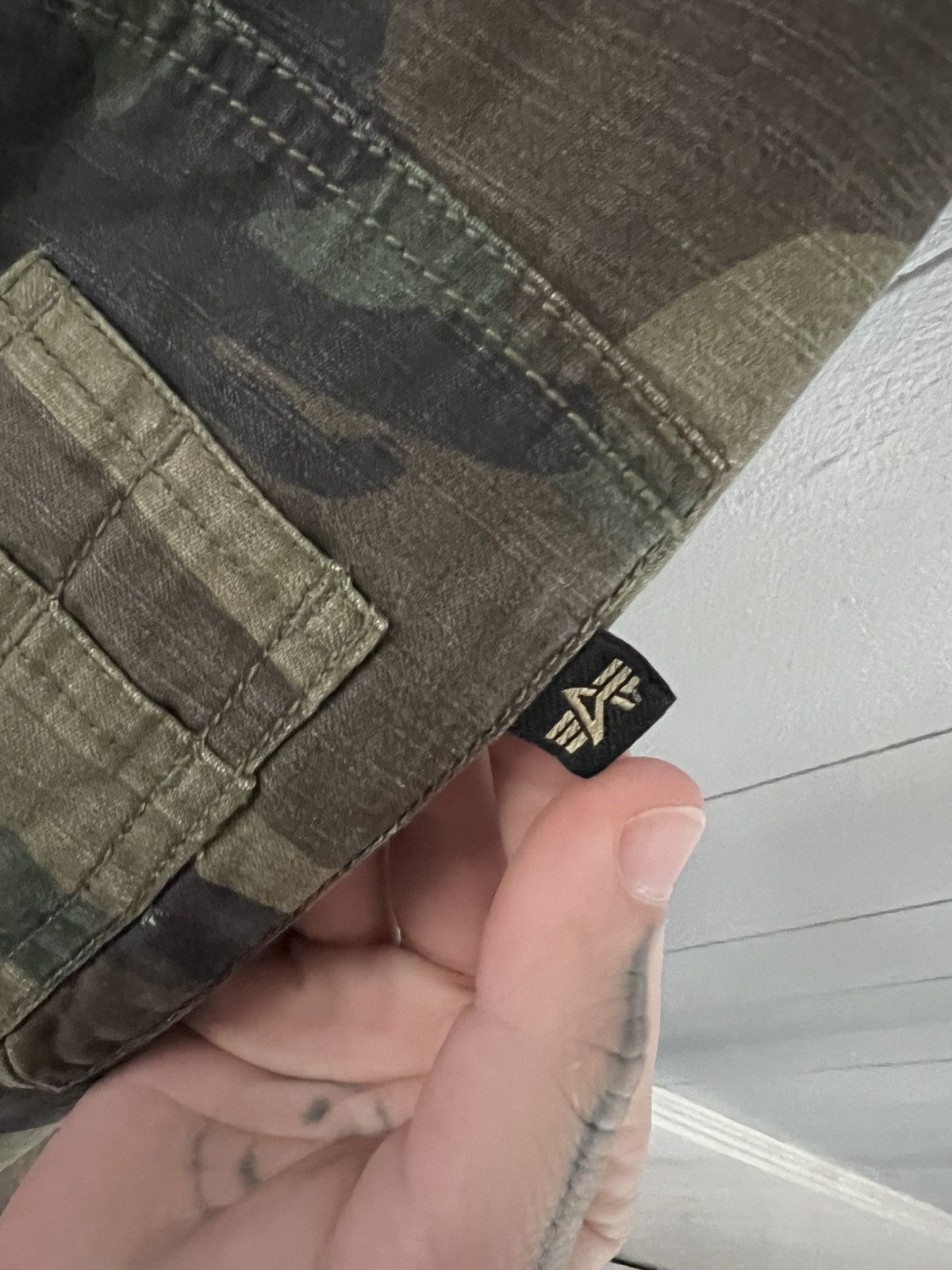Anti Social Social Club ASSC X Alpha Industries Camo Bomber Jacket Size US XXL / EU 58 / 5 - 5 Thumbnail