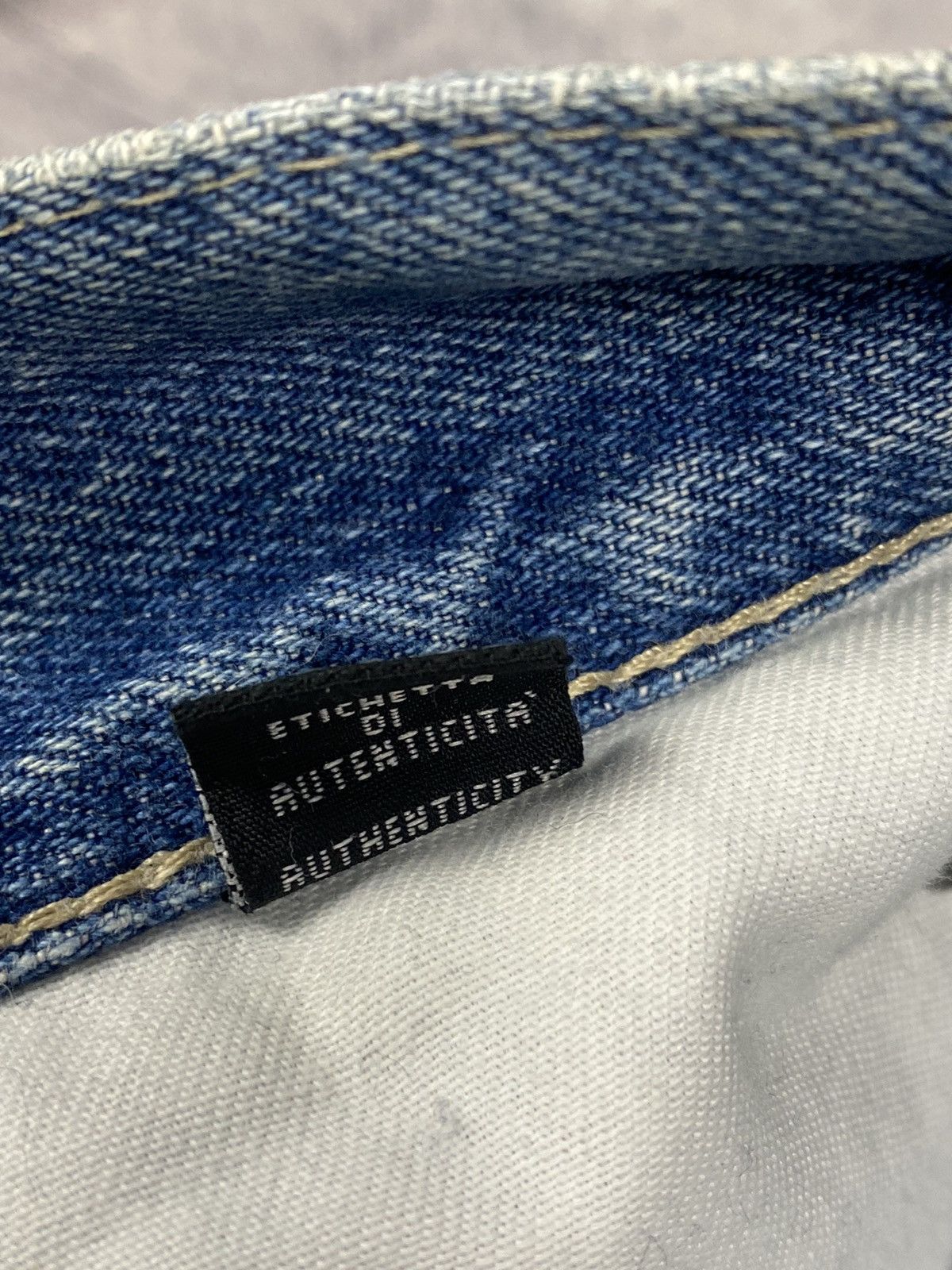 Versace Jeans Couture Vintage 90s Versace Jeans Couture Washed Luxury Denim Jeans Size US 30 / EU 46 - 23 Thumbnail