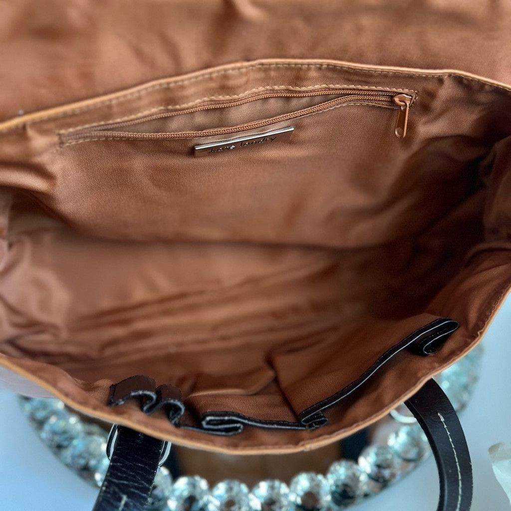 Other Kate Landry Elegant Tan Leather Women's Bag Size ONE SIZE - 7 Thumbnail