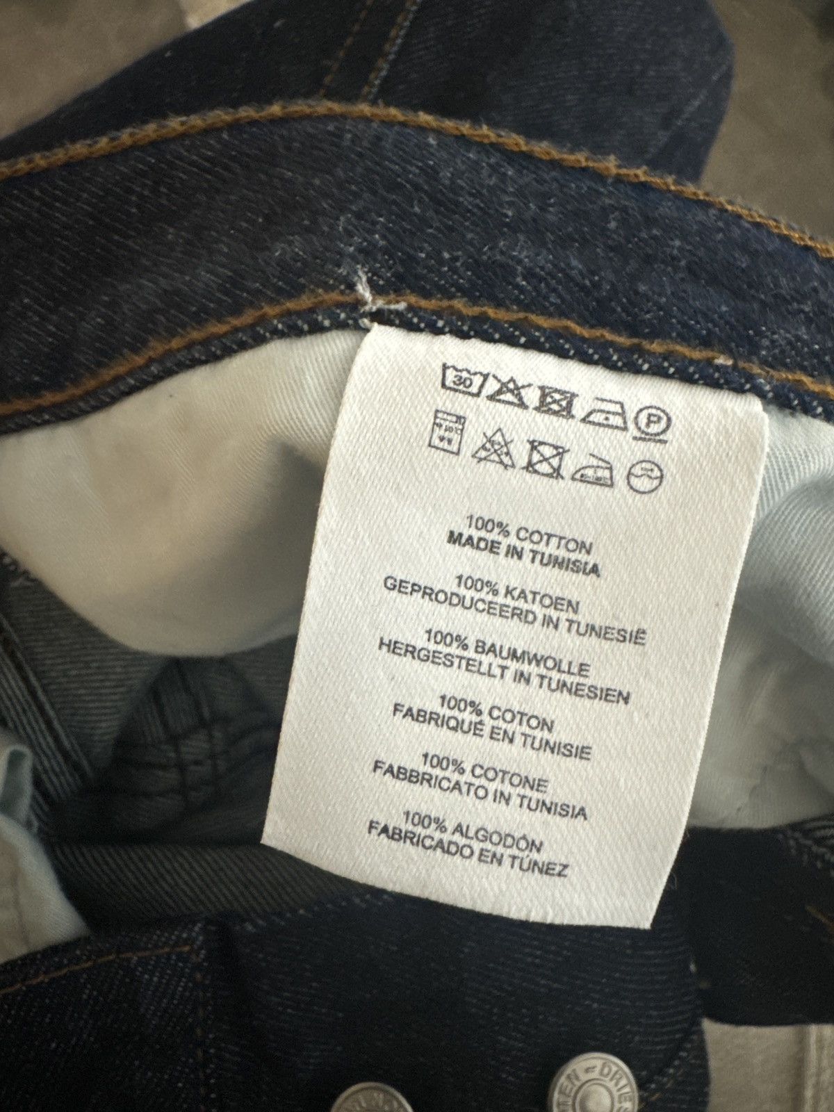 Dries Van Noten Dries Van Noten Straight Leg Jeans Size US 30 / EU 46 - 4 Thumbnail