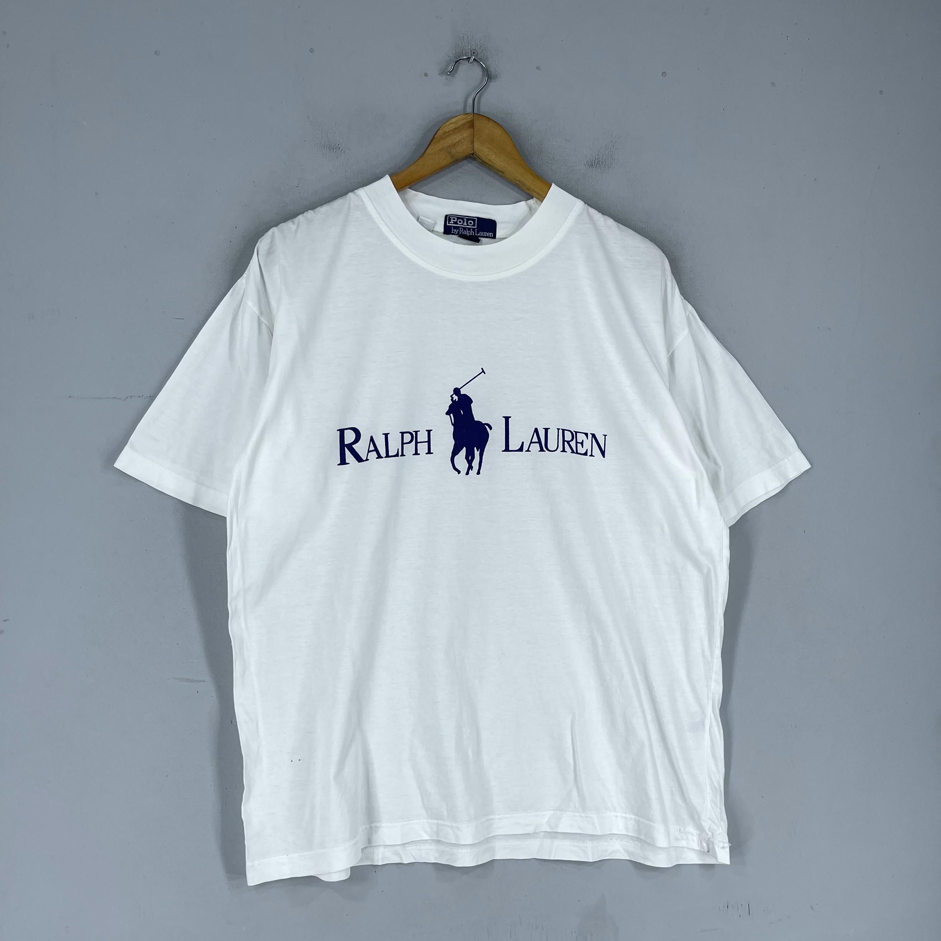 Polo Ralph Lauren Vintage POLO RALPH LAUREN Big Pony Logo Printed Tshirt Size US M / EU 48-50 / 2 - 3 Thumbnail