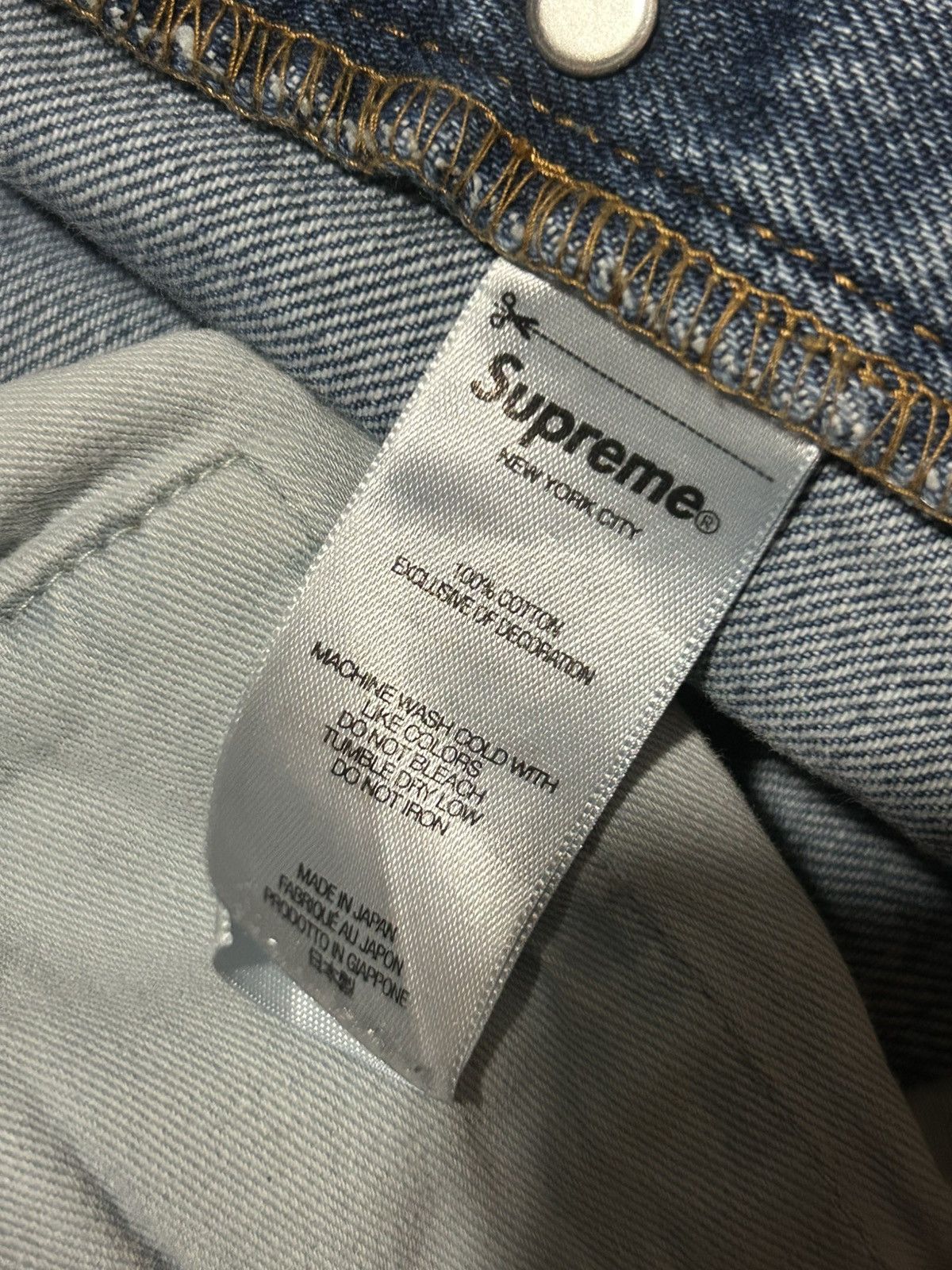 Supreme Supreme distressed jeans Size US 34 / EU 50 - 4 Thumbnail