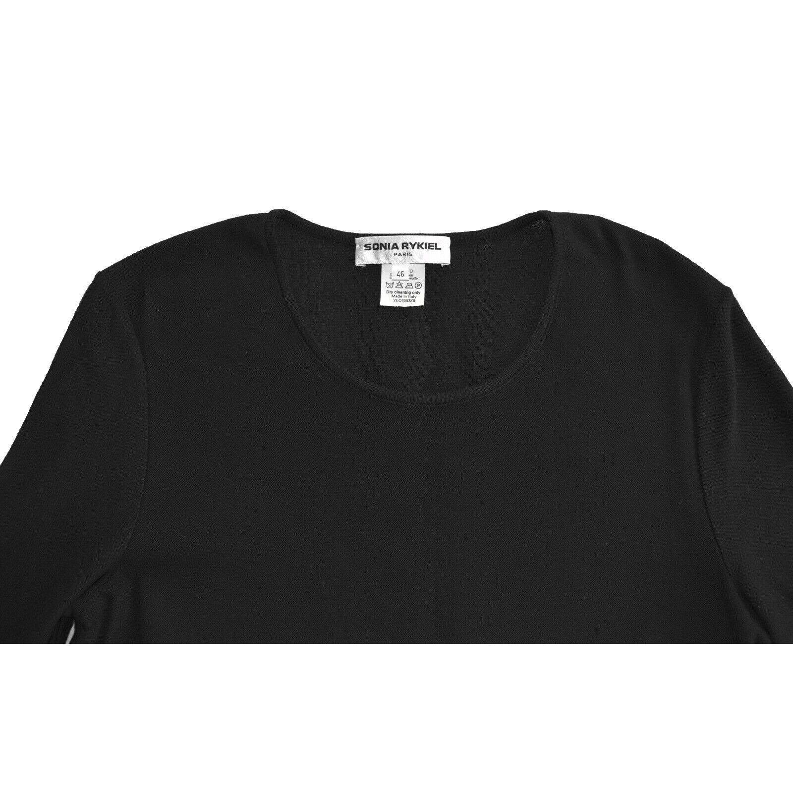 Sonia Rykiel SONIA RYKIEL Cotton Red Crystal Embellished Long Sweater 46 Size L / US 10 / IT 46 - 4 Thumbnail