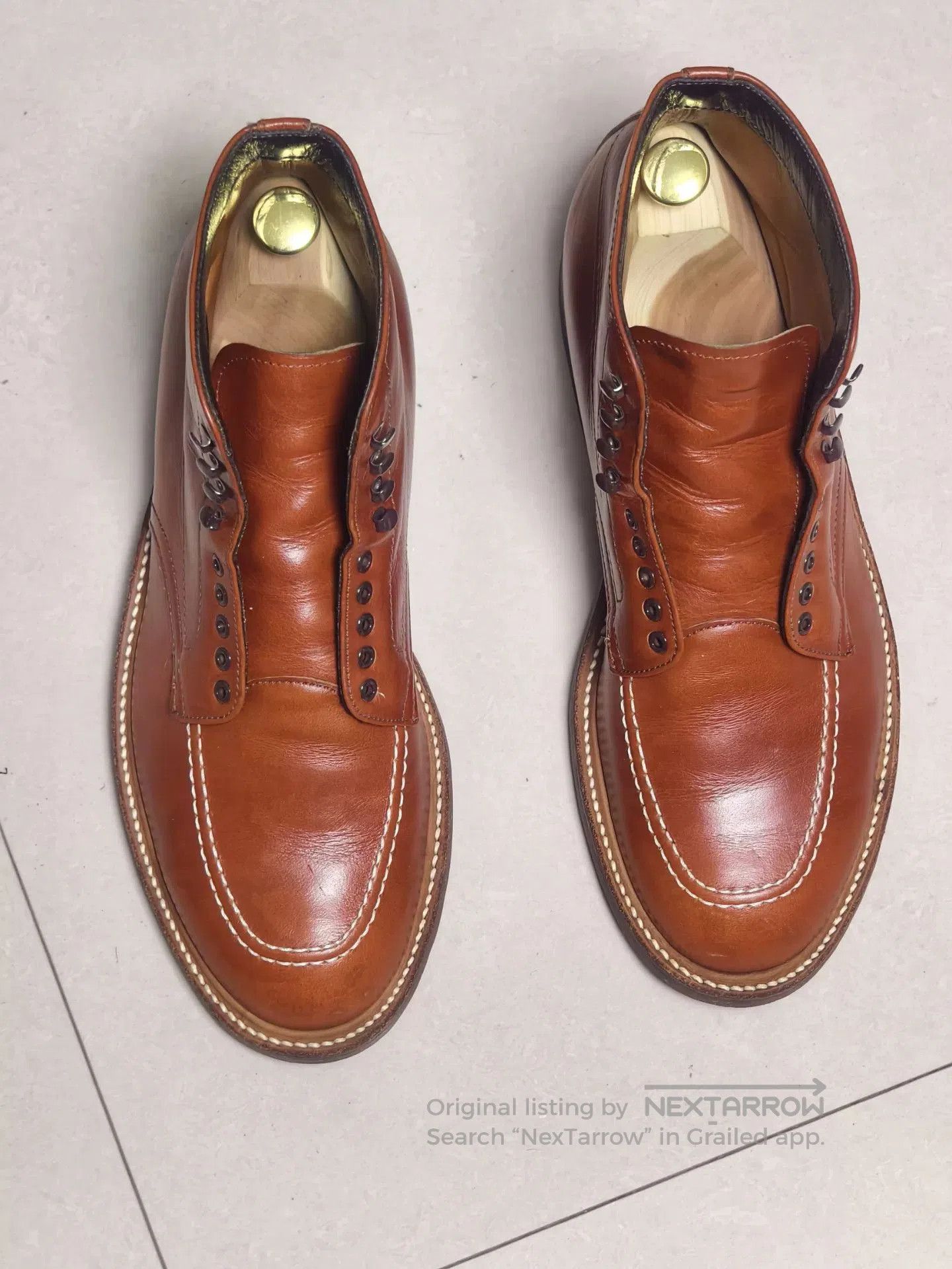 Alden Alden 403 Early Pumpkin Color. Size US 8 / EU 41 - 2 Thumbnail