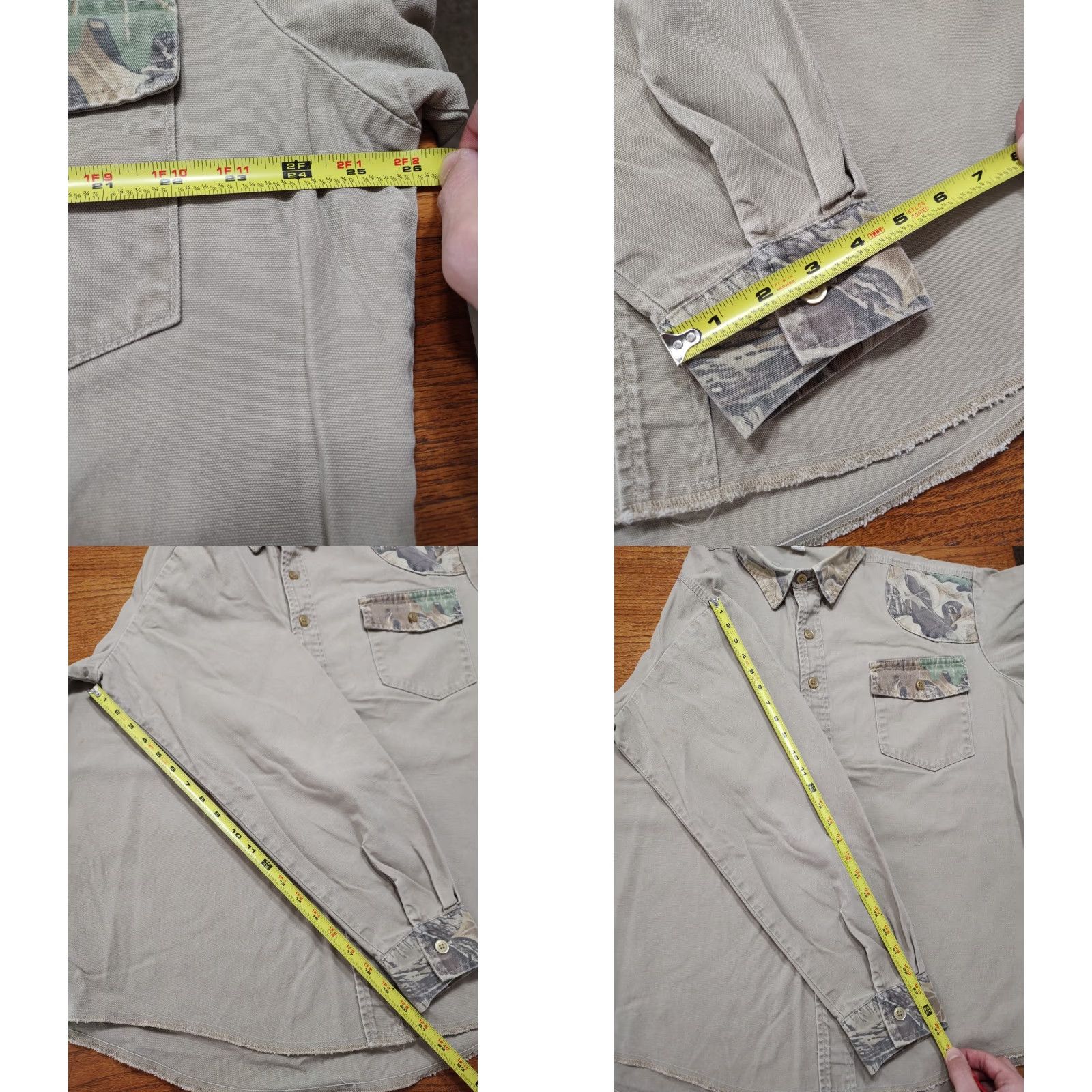 Vintage VINTAGE Clarkfield Outdoors Canvas Shirt 2XL Beige Padded Hunting Outdoor Western USA Men's Regular Size US XXL / EU 58 / 5 - 9 Thumbnail