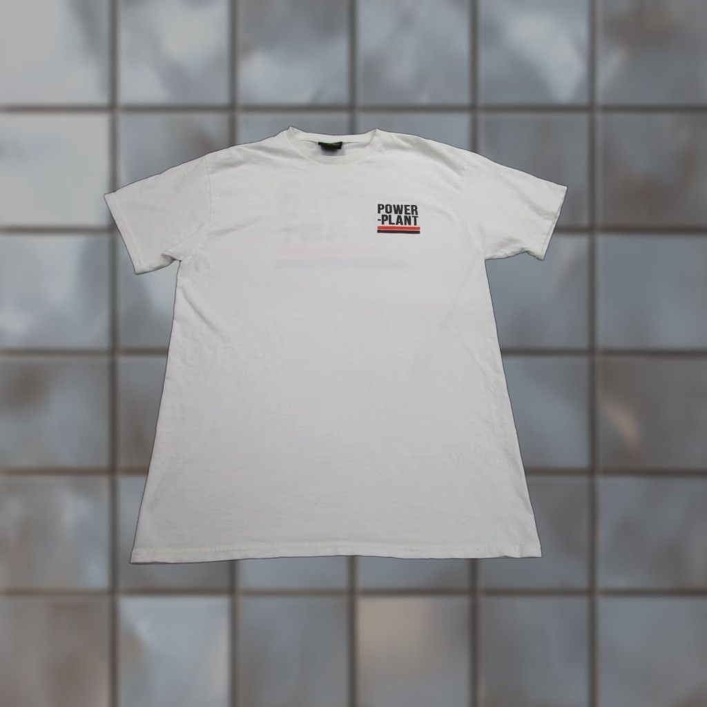 Vintage Powerplant Shirt Mens Small White Graphic Tee Power Plant Graphic Print Crew Neck Short Sleeve Vintage? (Note: vintage not applicable) Size US S / EU 44-46 / 1 - 1 Thumbnail
