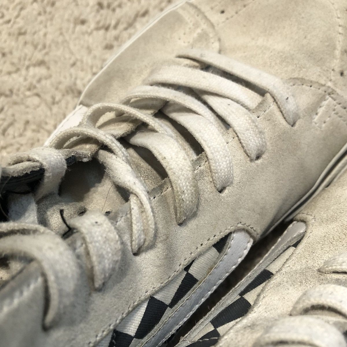Supreme × Vans Supreme x Vans FTW Fuck the World Sk8-Hi Worn Size US 12 / EU 45 - 9 Thumbnail