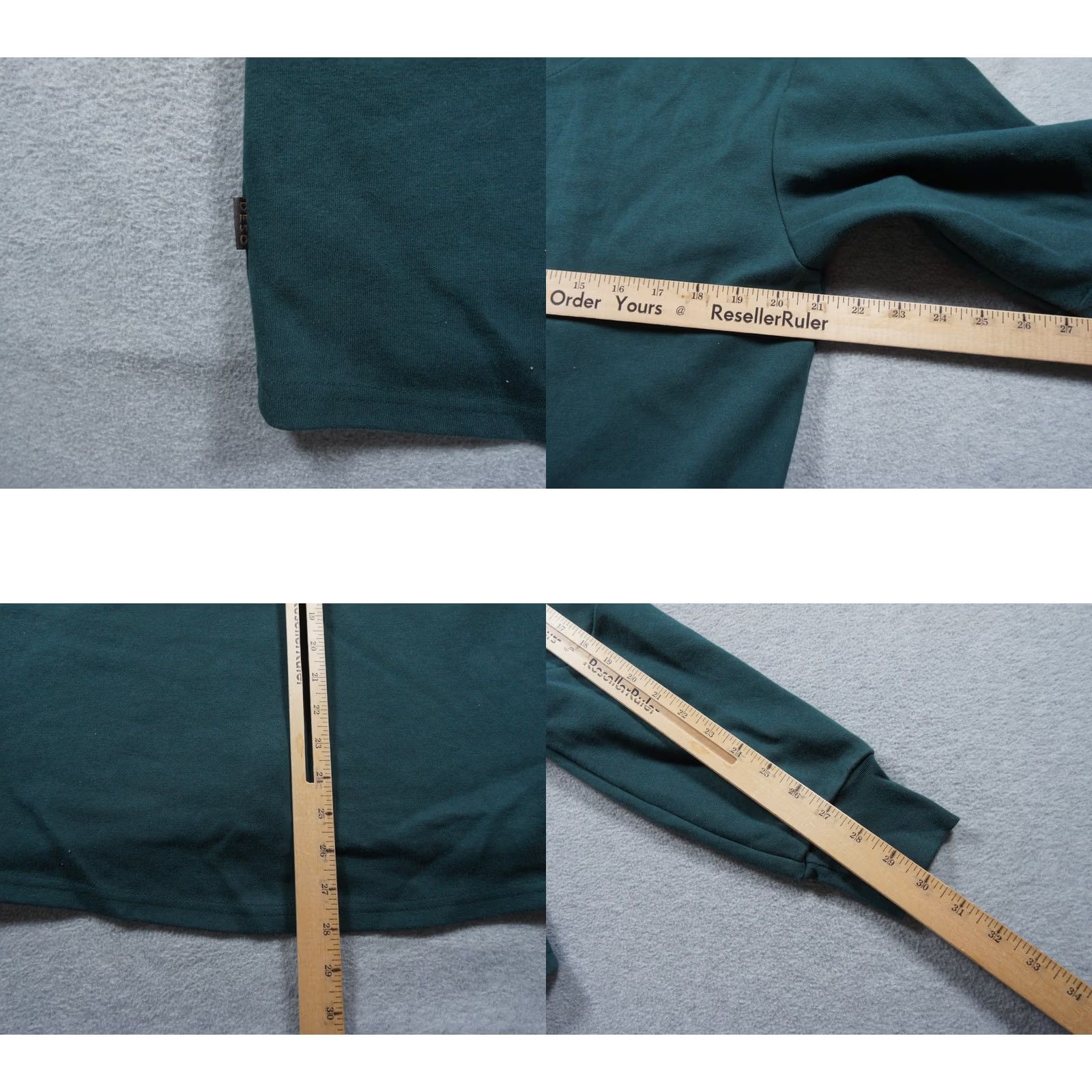 Vintage Deso Sweatshirt Mens Large Green Hoodie Full Zip Sweater Outdoors Made In USA Size US L / EU 52-54 / 3 - 8 Thumbnail